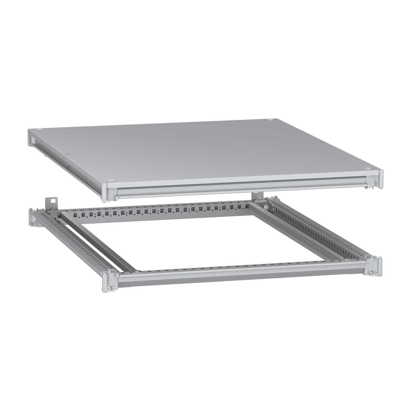 Schneider Electric-NSYSFNC810-PanelSeT SFN Kit - cadre supérieur et inférieur - 800x1000 mm (Hxl)