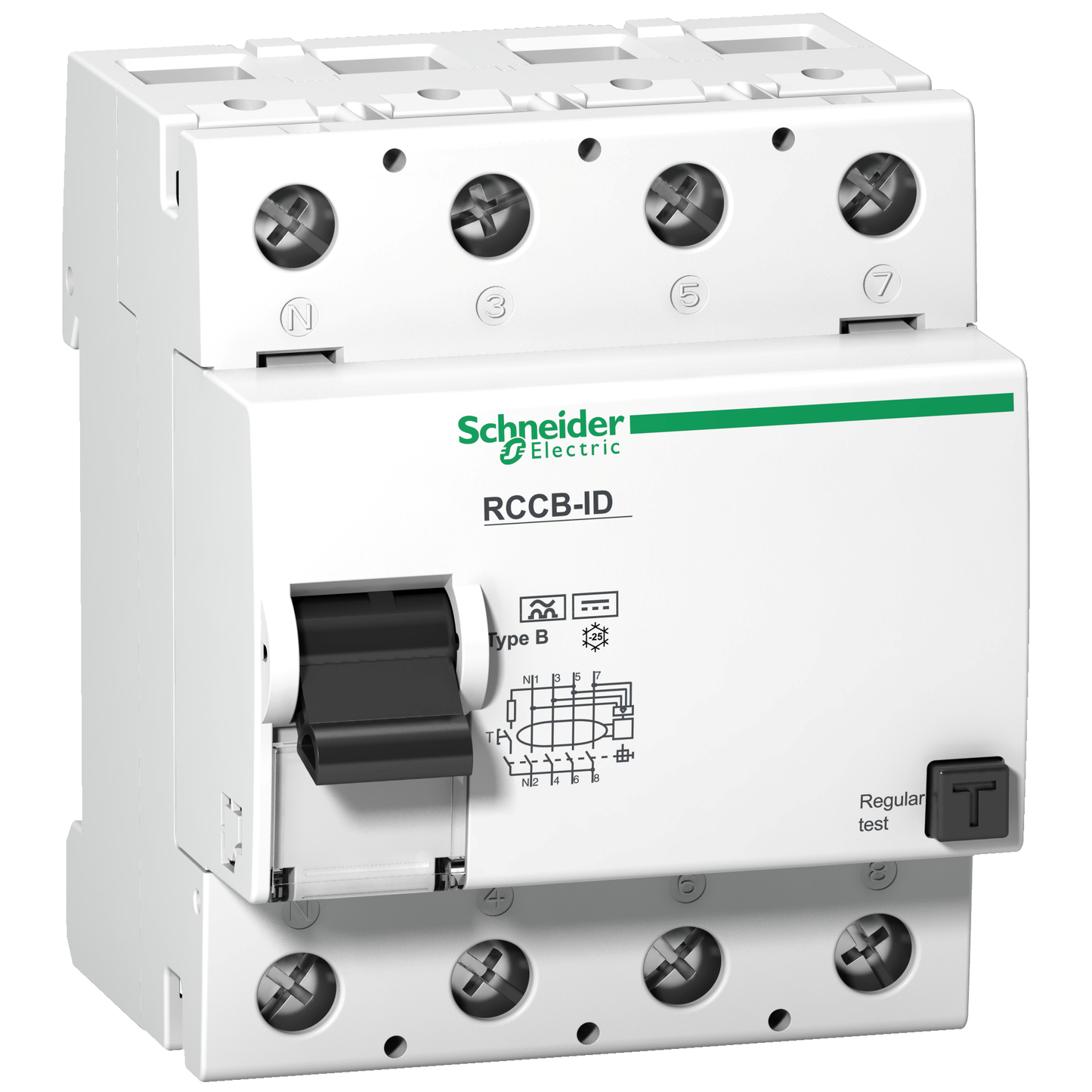 Schneider Electric-16763-Multi9 ID - interrupteur différentiel - 4P - 125A - classe B - 30mA