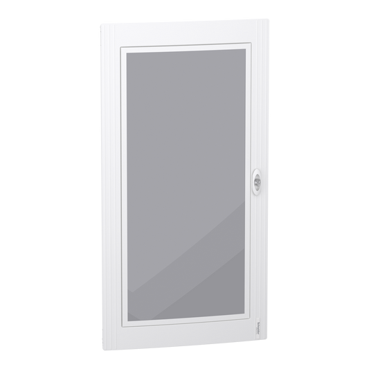 Schneider Electric-LVSXDT624-PrismaSeT XS - Porte transparente RAL9003 pour coffret saillie 6R 24 modules