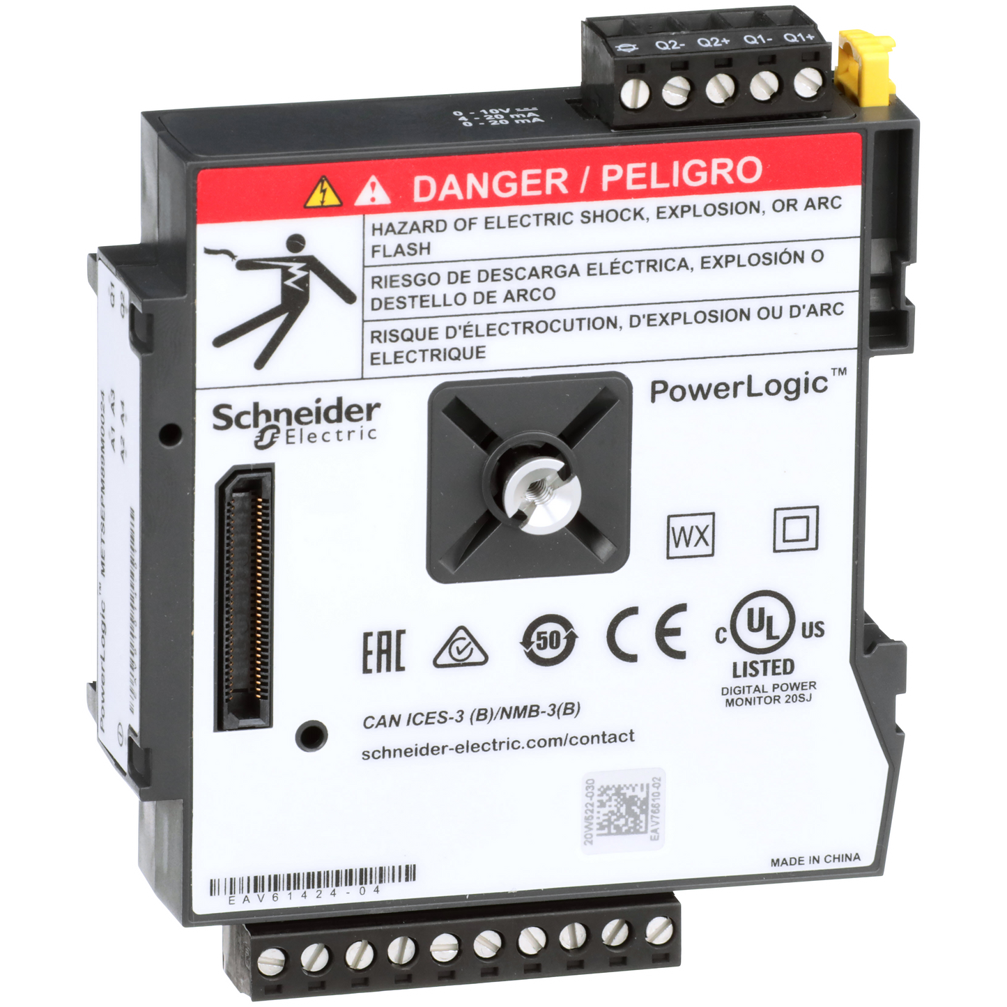 Schneider Electric-METSEPM89M0024-PowerLogic - module entrée / sortie analogique - centrale de mesure PM8000