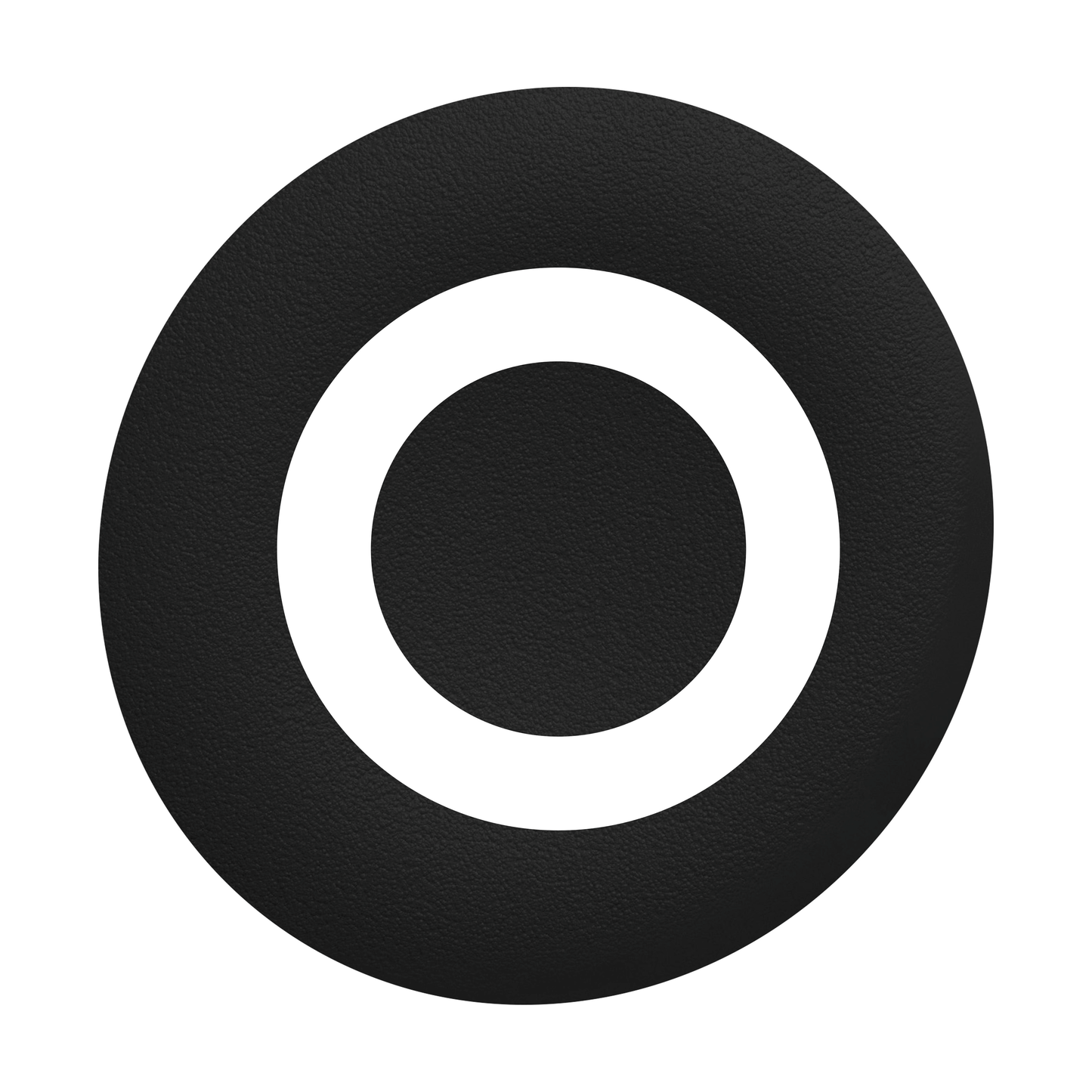 Schneider Electric-ZBAF232-Harmony - capsule pr bouton poussoir - Ø22 - affleurant lisse - 'O' - noir