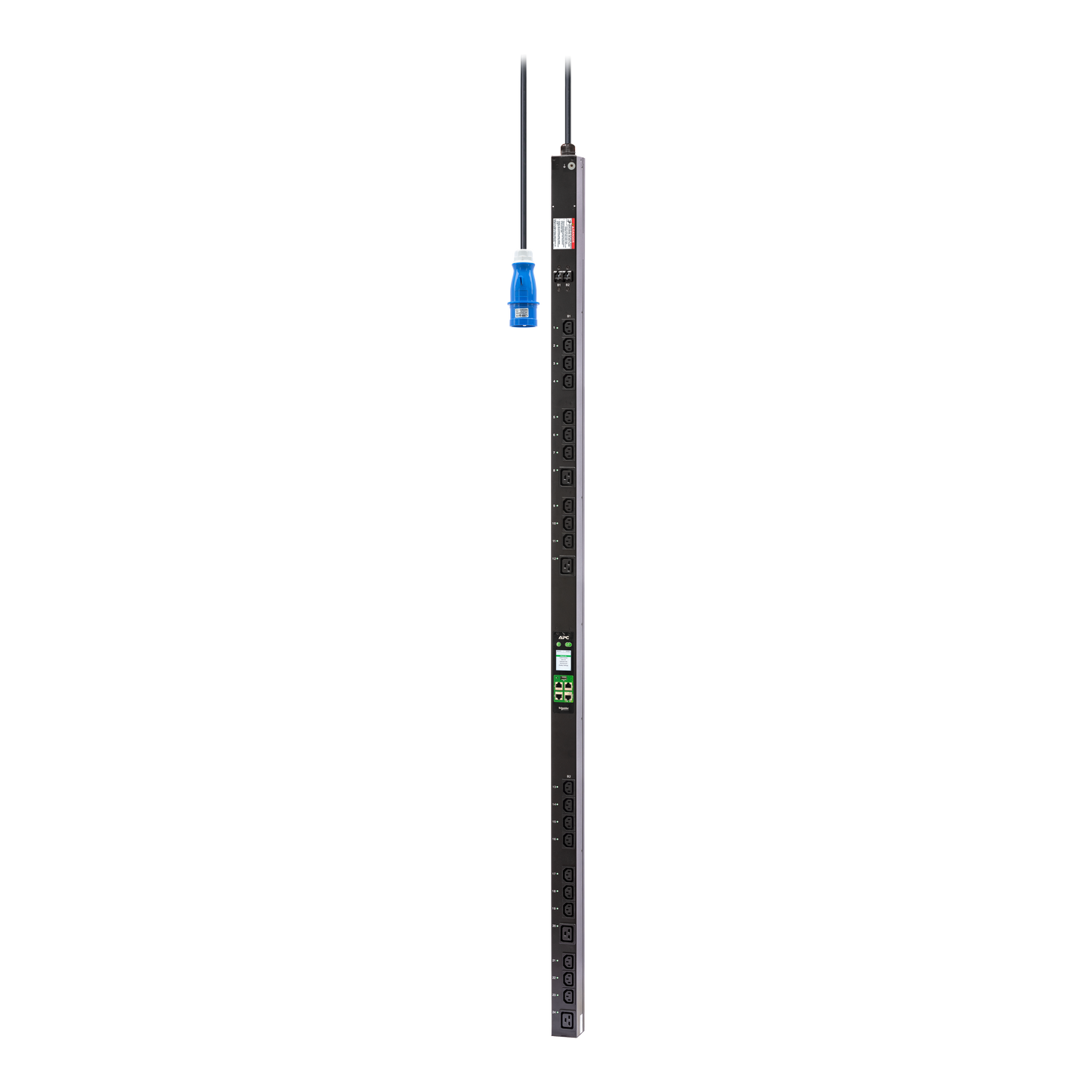 APC-EPDU2132SMBO-EASY rack PDU 22 kw mesuré par prise, triphasé 230V, 32A, 18C13, 6C19, NMC3