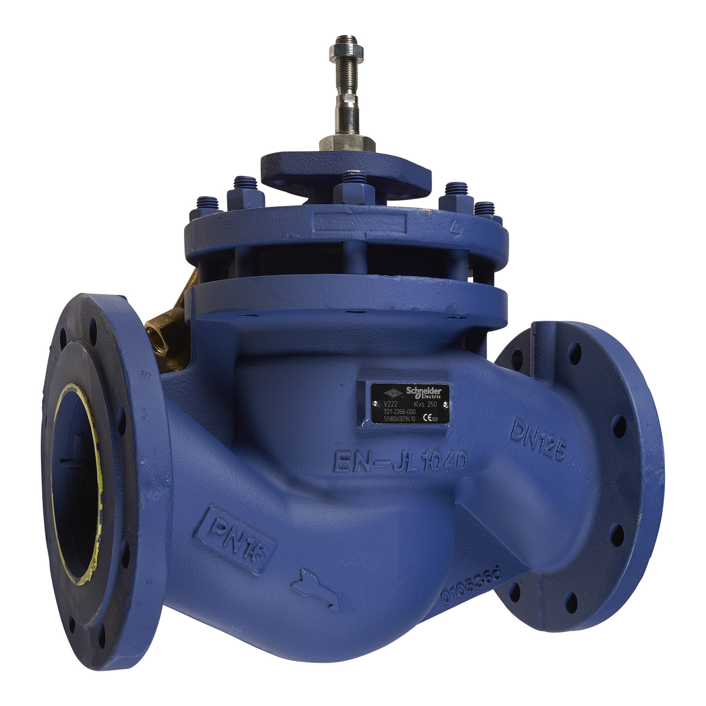 Schneider Electric-7212266000-Vanne 2 voies fonte à bride PN16 DN125 Kv250