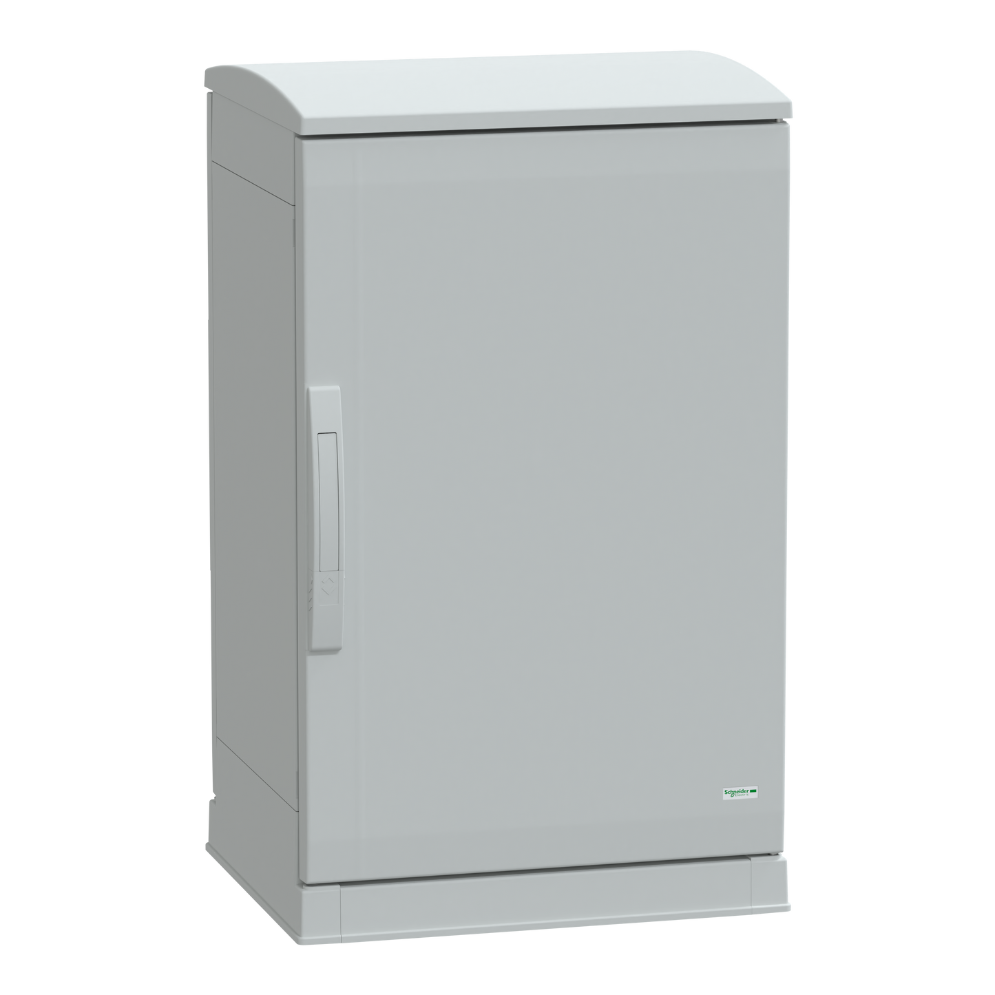 Schneider Electric-NSYPLAZT754G-Thalassa - Armoire polyester socle + toit 750x500x420 - IP44 Ral 7035