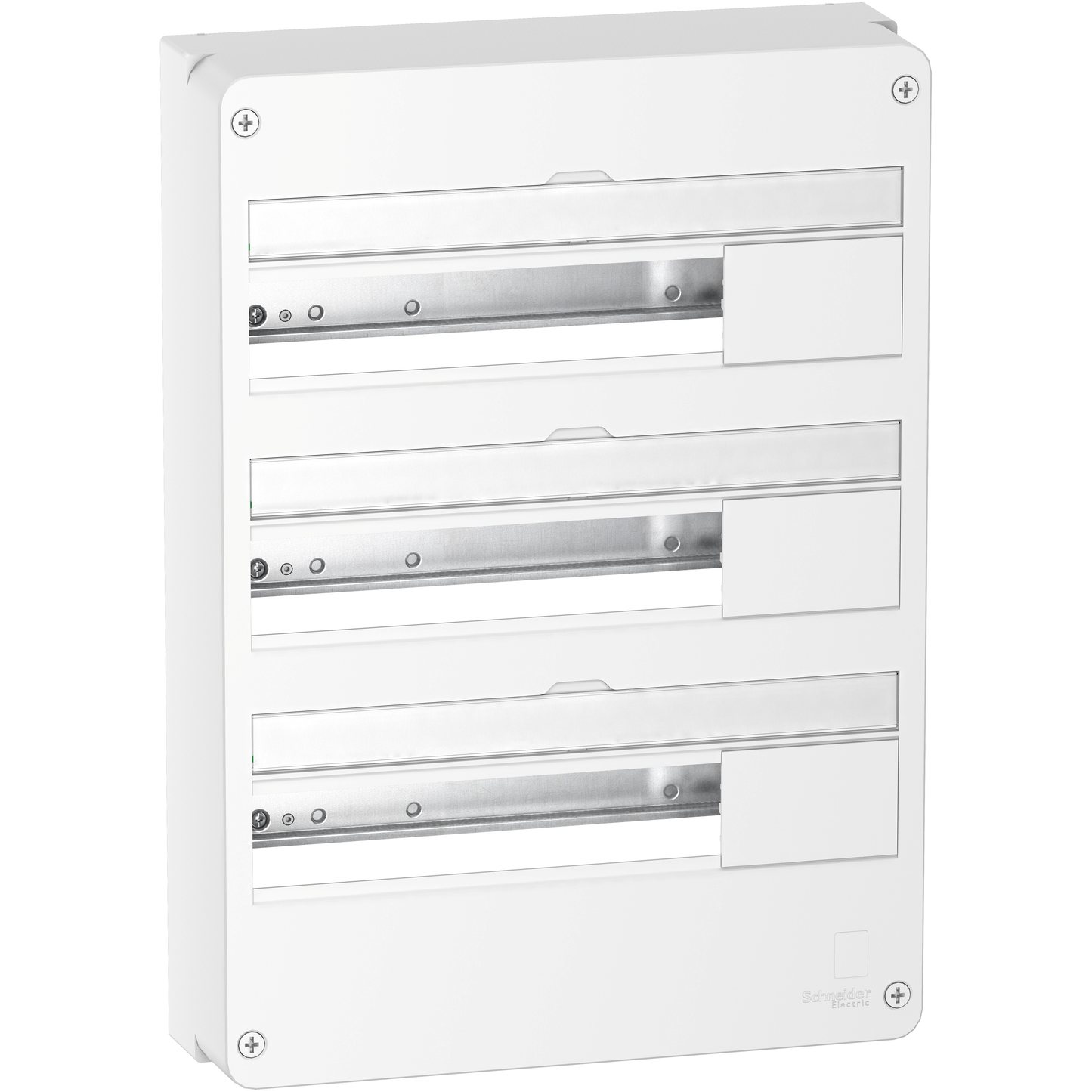 Schneider Electric-R9H18403-Resi9 - Coffret en saillie Blanc (RAL 9003)- 3 rangées de 18 modules