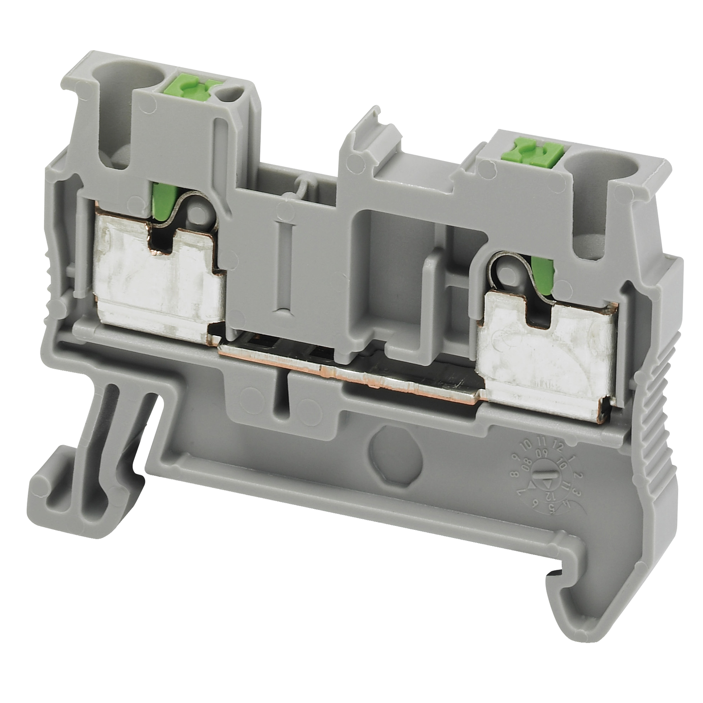 Schneider Electric-NSYTRP22-Borne push-in - passant - 2 points - 2,5mm² - gris