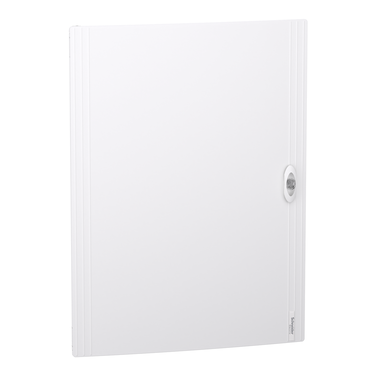 Schneider Electric-LVSXDP424-PrismaSeT XS - Porte pleine RAL9003 pour coffret saillie 4 rangées 24 modules