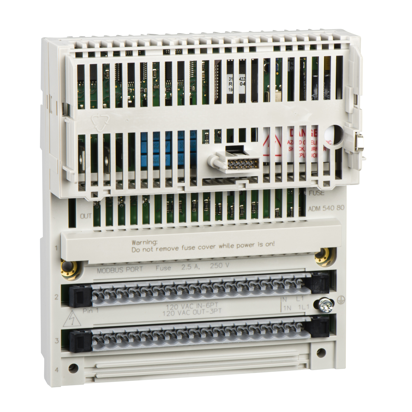 Schneider Electric-170ADM54080-Modicon Momentum - module de base E/S Modbus - 6 E/3 S