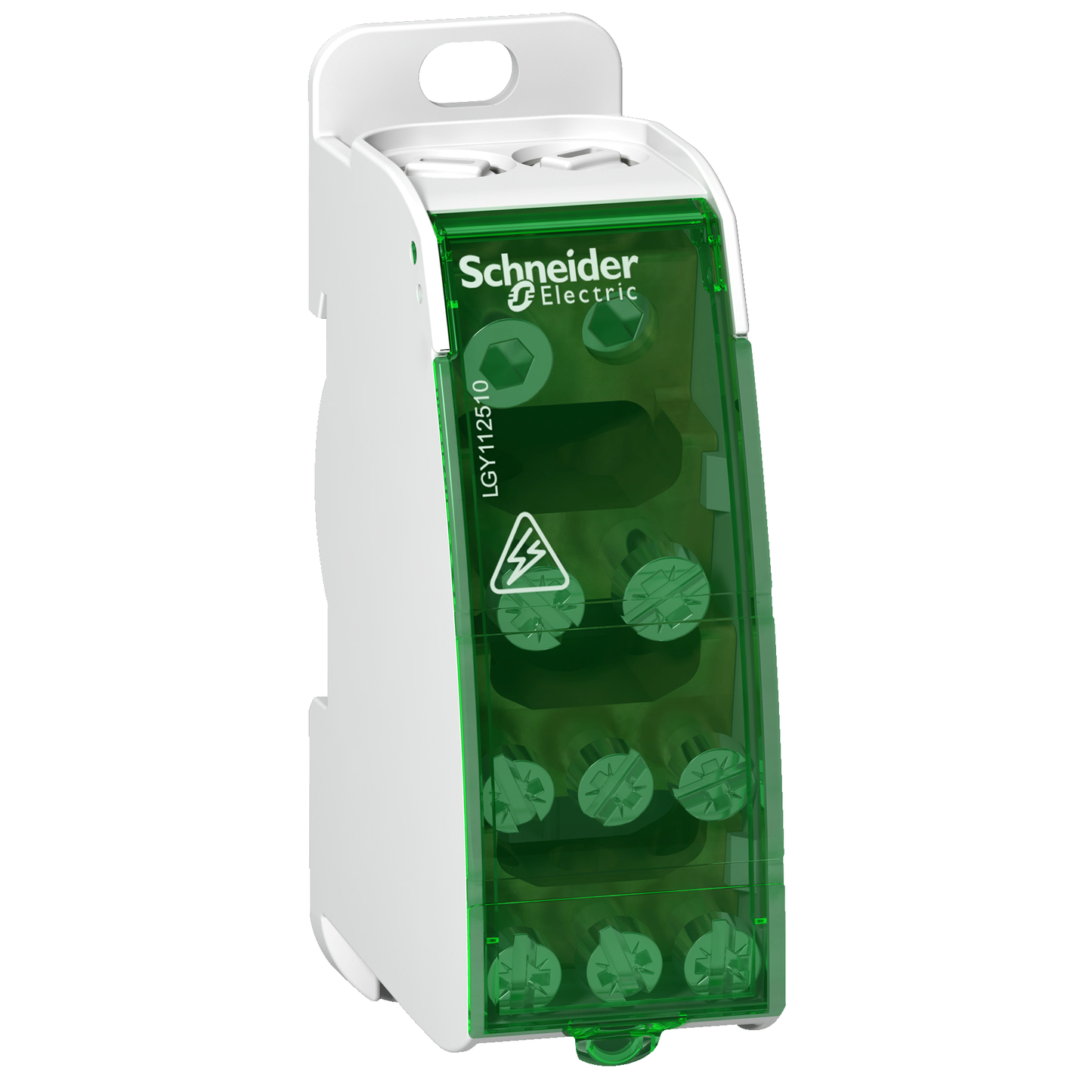 Schneider Electric-LGY112510W-W-Répartiteur ét. 1P 125A 10tr