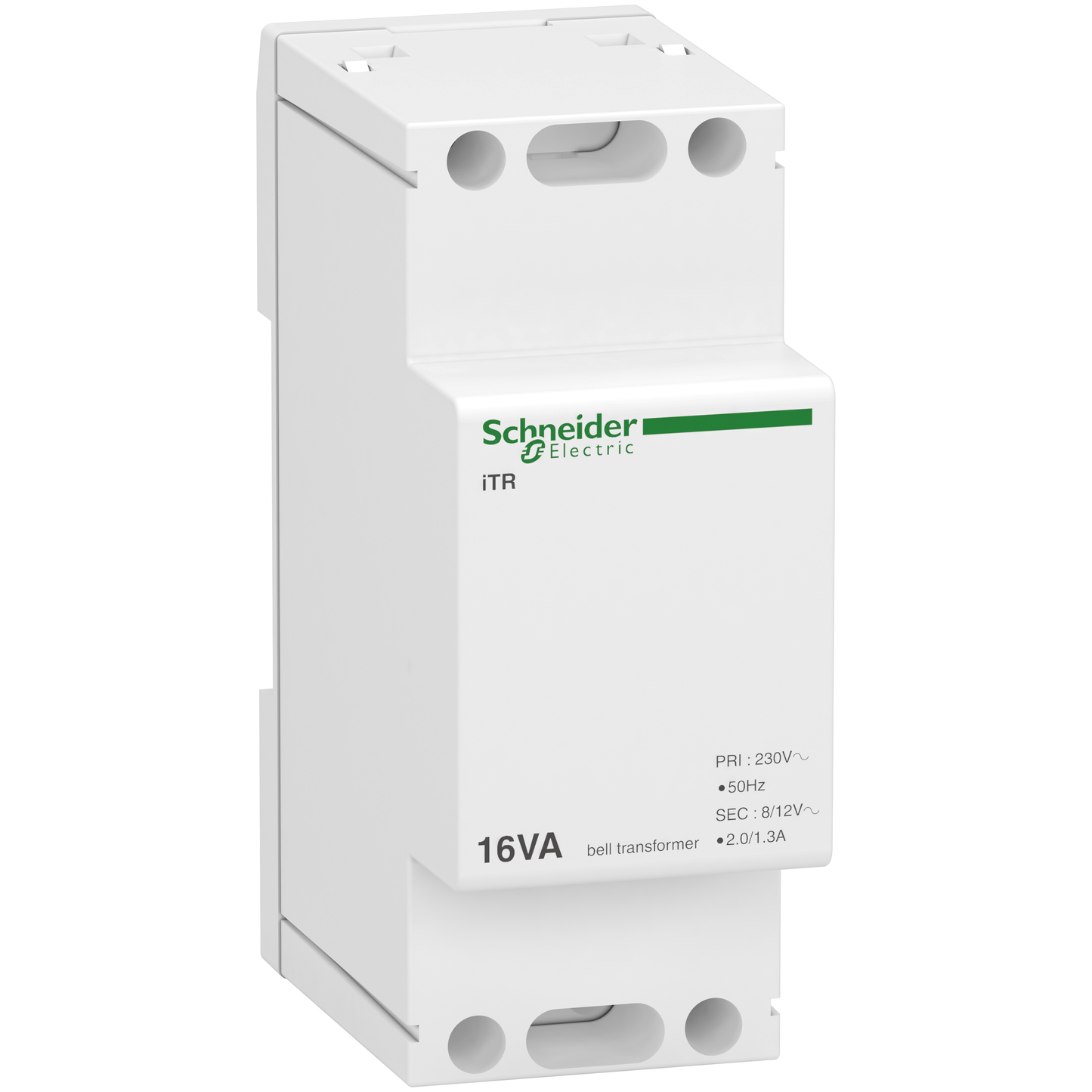 Schneider Electric-A9A15212-Acti9 iTR - transformateur de sonnerie et ronfleur - 16VA - 230Vca/8-12Vca