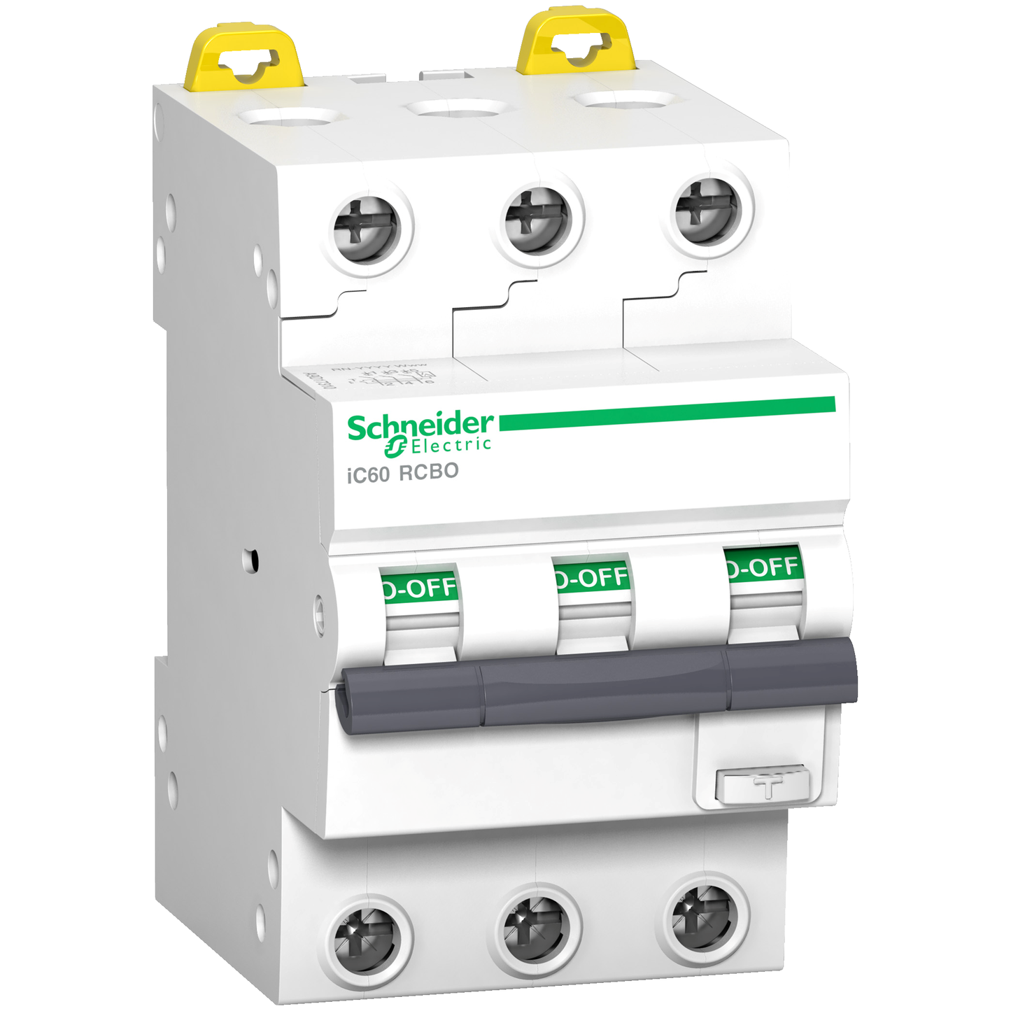 Schneider Electric-A9D17316-Acti9 IC60 RCBO 3P 16A Cb C 30mA  Type A 10KA Régime IT 230V