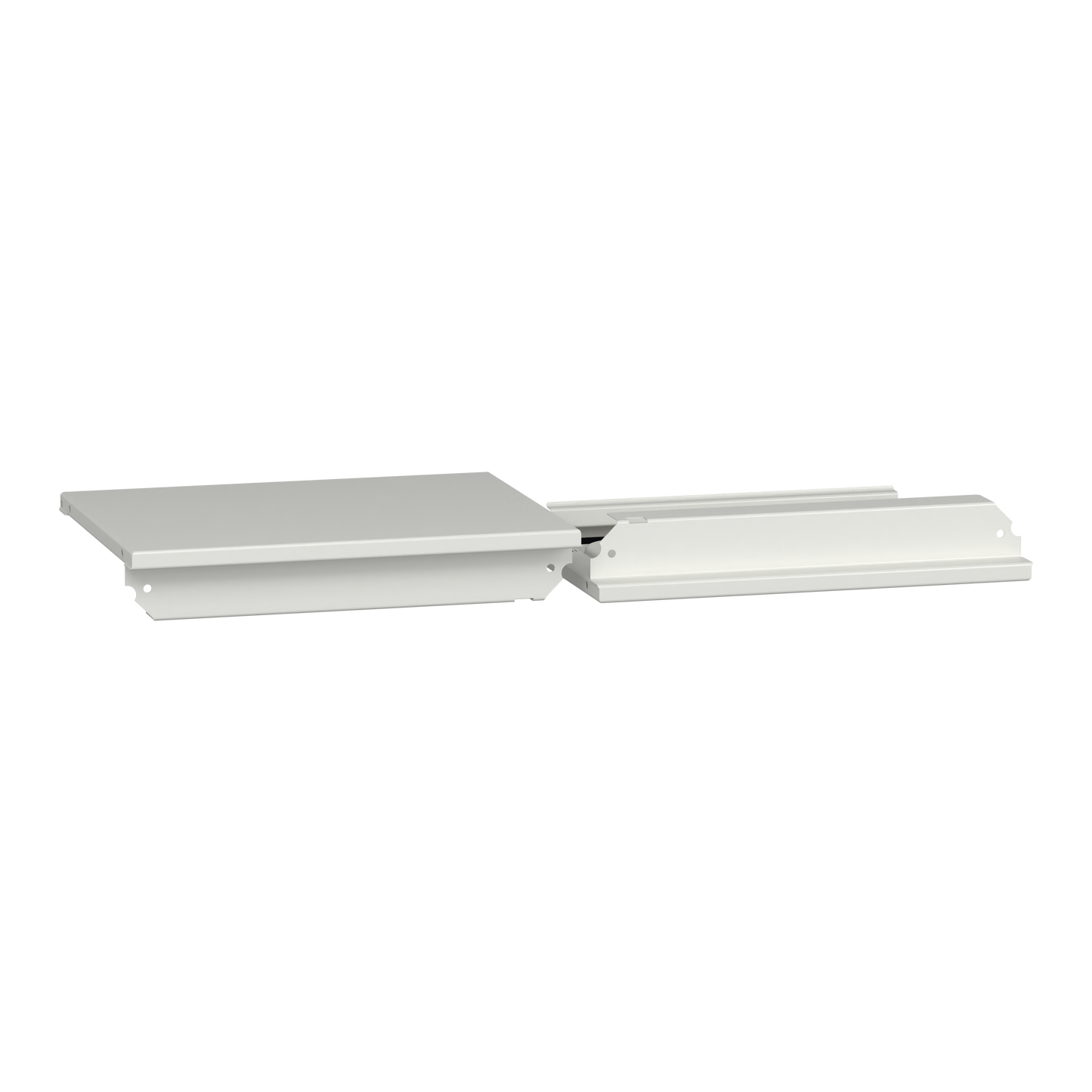 Schneider Electric-LVS08372-PrismaSeT G - Plaques haute et basse extension - L300 - IP55 - RAL9003