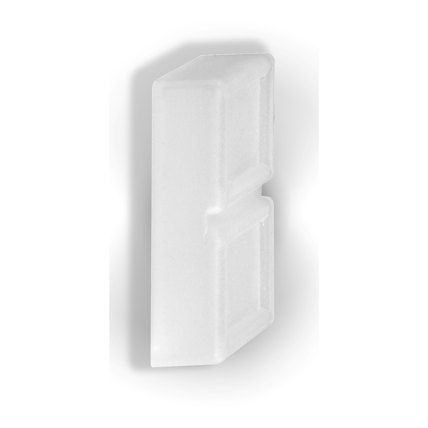 Schneider Electric-ZBW008-Harmony capuchon pour poussoir Ø22mm 2 touches rect, transparent