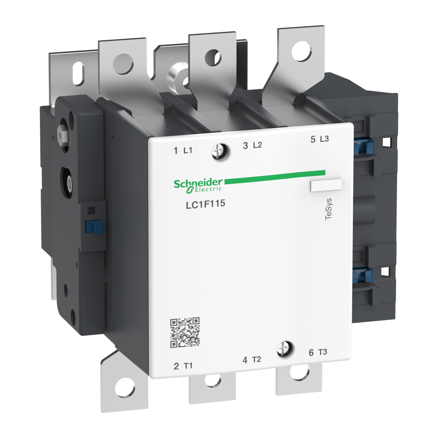 Schneider Electric-LC1F115X7-CONTACTOR LC1F115 3P WITH 600V COIL