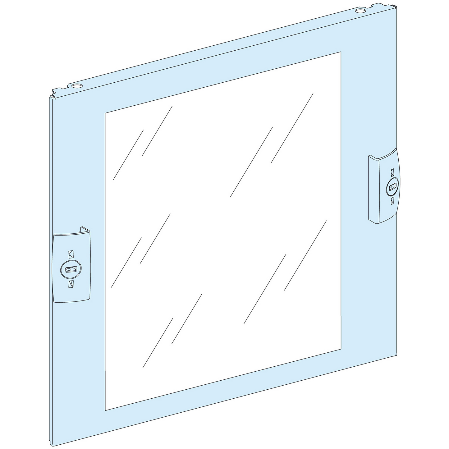Schneider Electric-LVS03352-PrismaSeT G - Plastron transparent-4M-L300
