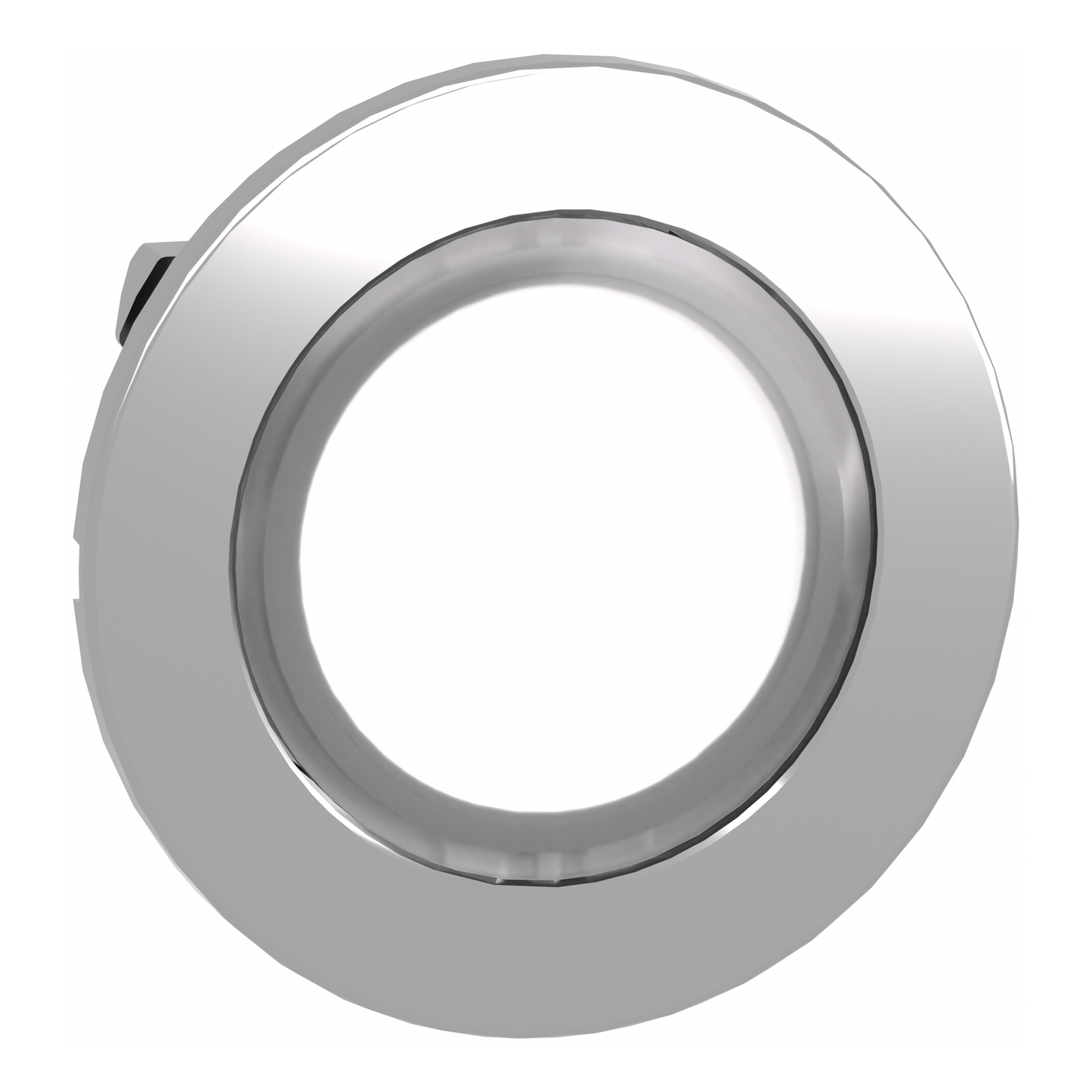 Schneider Electric-ZB4FH013-Harmony XB4 - tête bouton pousser-pousser lumineux - flush - blanc