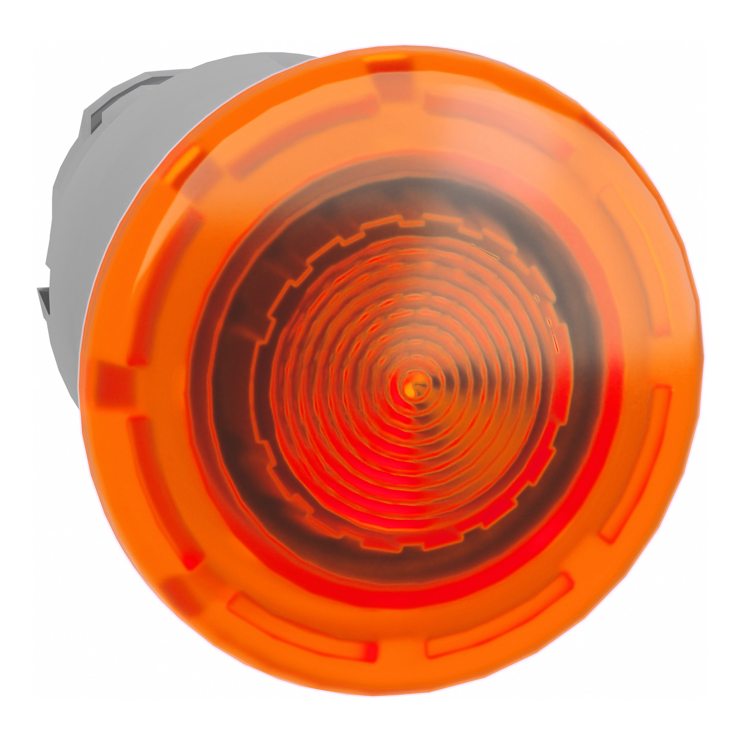 Schneider Electric-ZB4BW453-Harmony XB4 - tête bouton coup de poing lumineux DEL - Ø40 - orange