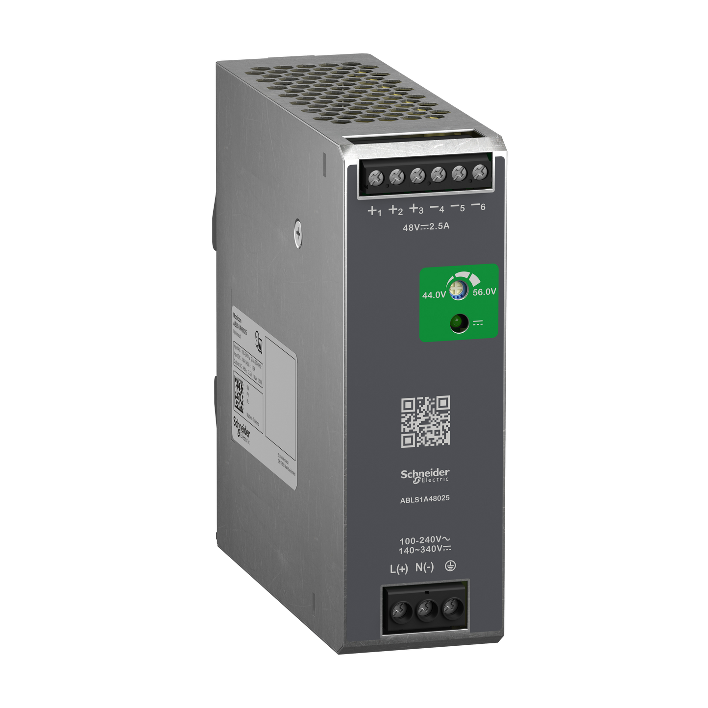 Schneider Electric-ABLS1A48025-Modicon ABL - alimentation à découpage - 2,5A - 100à240Vca mono/biphasé - 48Vcc