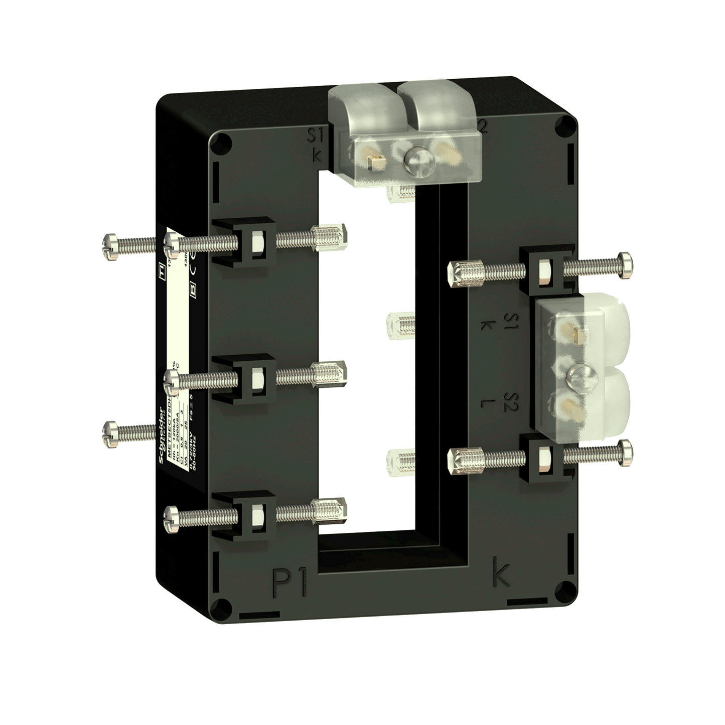 Schneider Electric-METSECT5DH125-PowerLogic - transformateur d'intensité - 1250/5A double sortie - barre 38x102mm