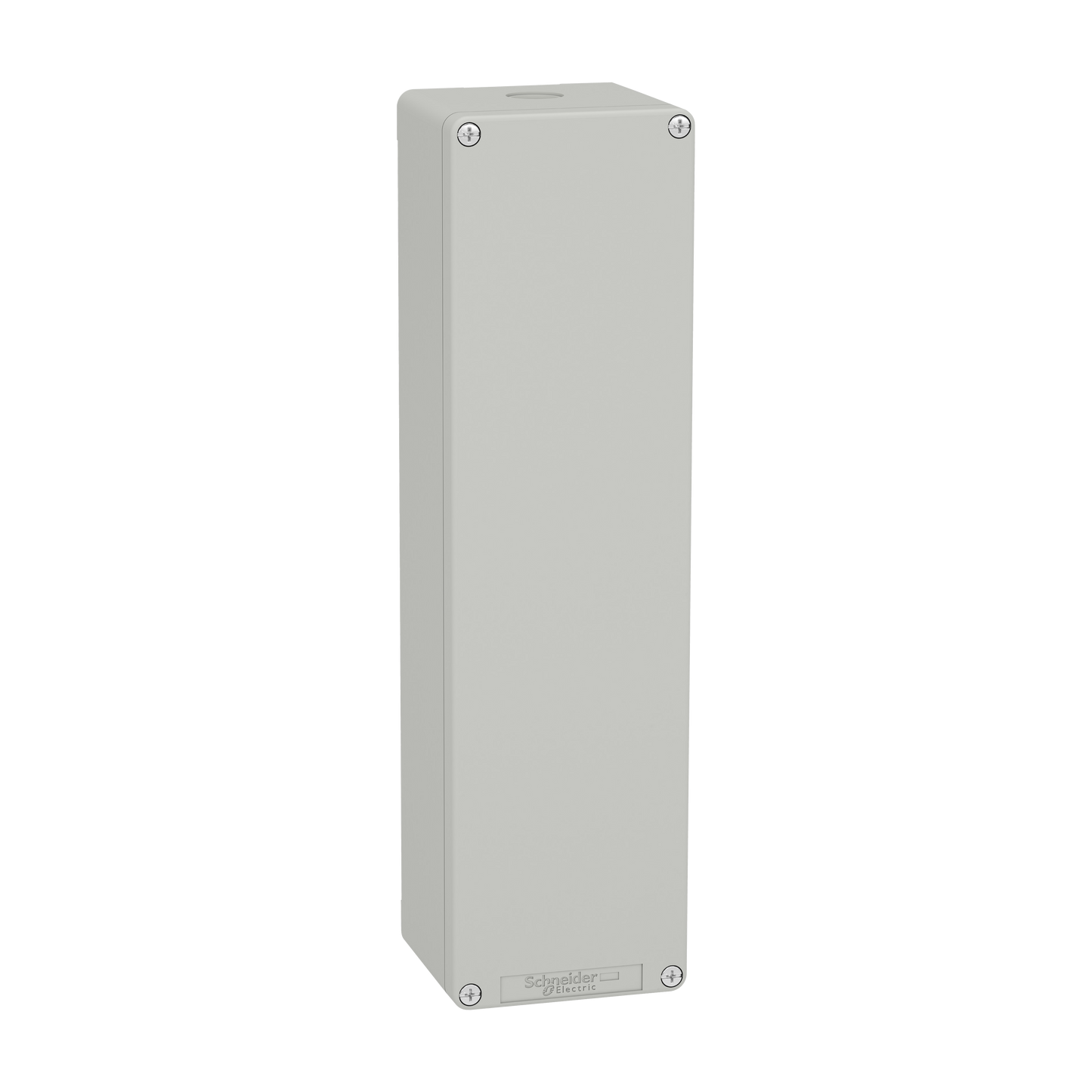 Schneider Electric-XAPD54-Boite métal vide grise - M32 x1 - non percée - 85x310x77 mm