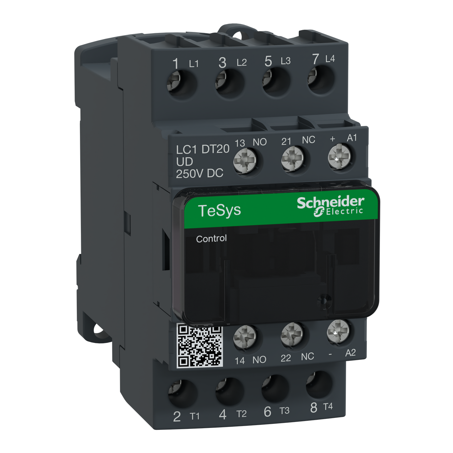 Schneider Electric-LC1DT20UD-TeSys LC1D - contacteur - 4P - AC-1 440V - 20A - bobine 250Vcc