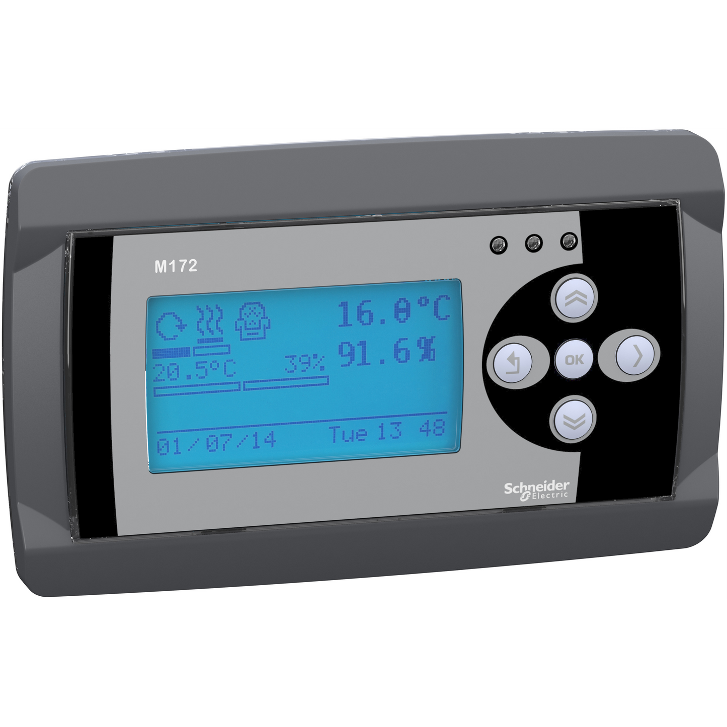 Schneider Electric-TM172DGRP-Modicon HVAC-TM172-afficheur graphique Monochrome Display-IP65 en façade
