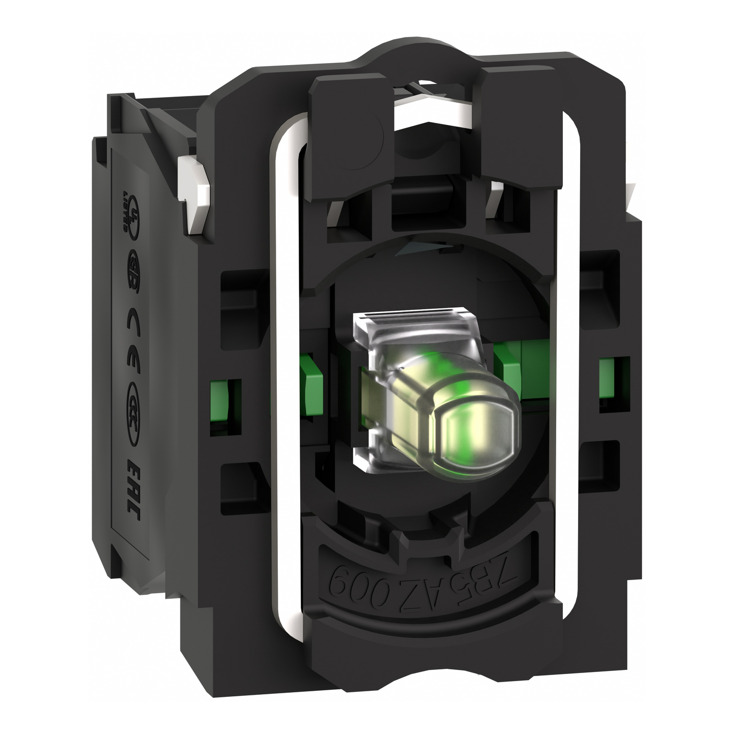 Schneider Electric-ZB5AW0M13-Harmony corps de bouton lumineux - Ø22 - LED Universelle intégrée 2F