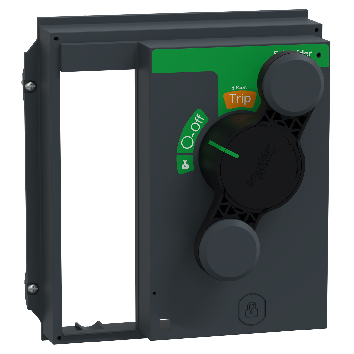 Schneider Electric-33863-ComPact NS - commande rotative frontale pour NS630-1600A - poignée noire