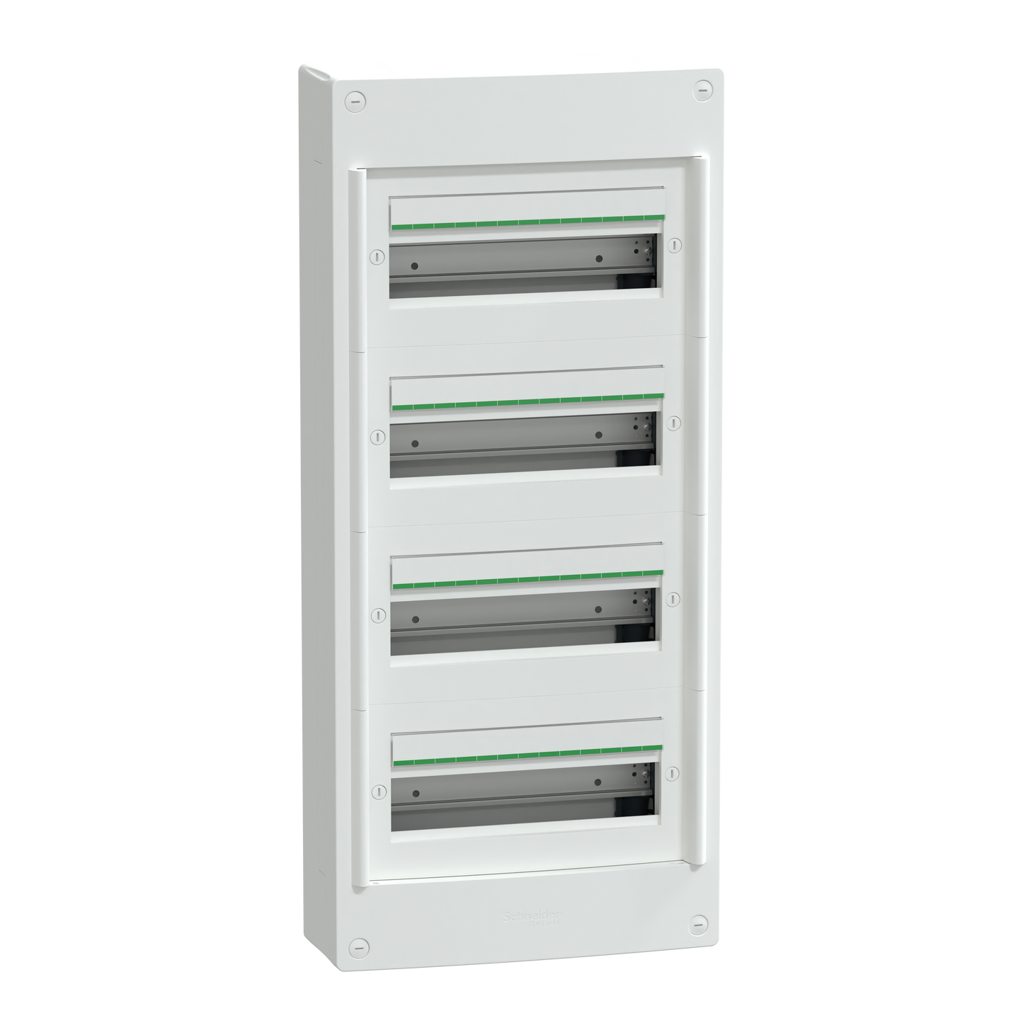 Schneider Electric-LVSXT413-PrismaSeT XS - Coffret saillie 4 rangées 13 modules - sans porte