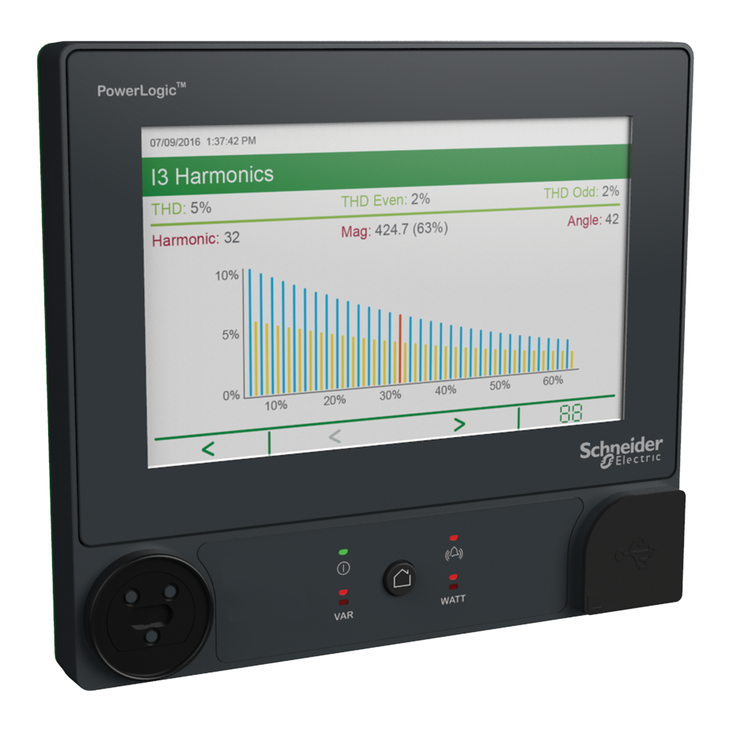Schneider Electric-METSE9USBK-ION9000 - Accessoires - Kit de remplacement du cache du port USB