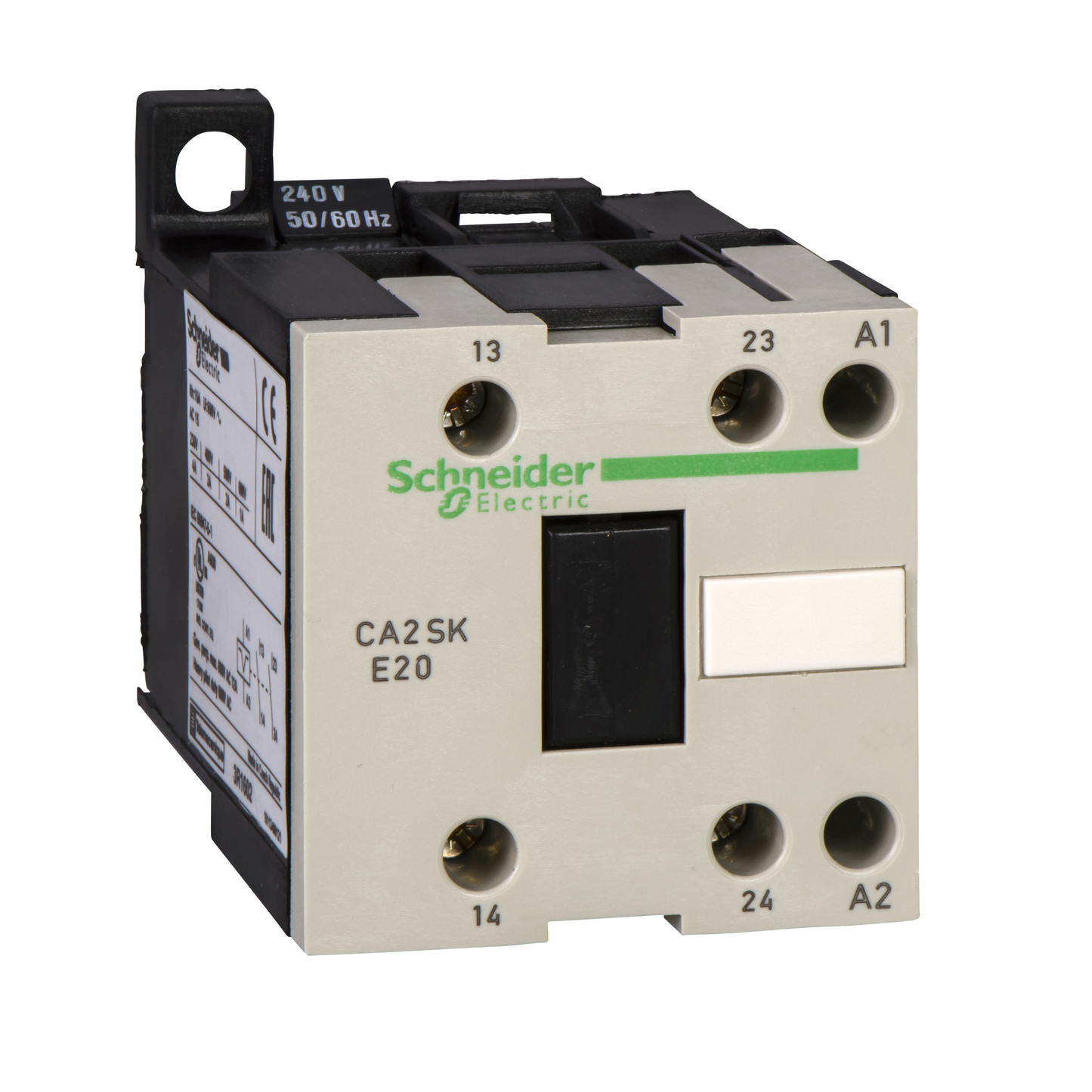 Schneider Electric-CA2SKE20P7-TeSys CA2SKE - contacteur - 2F+0O - alternés - 10A - 230Vca