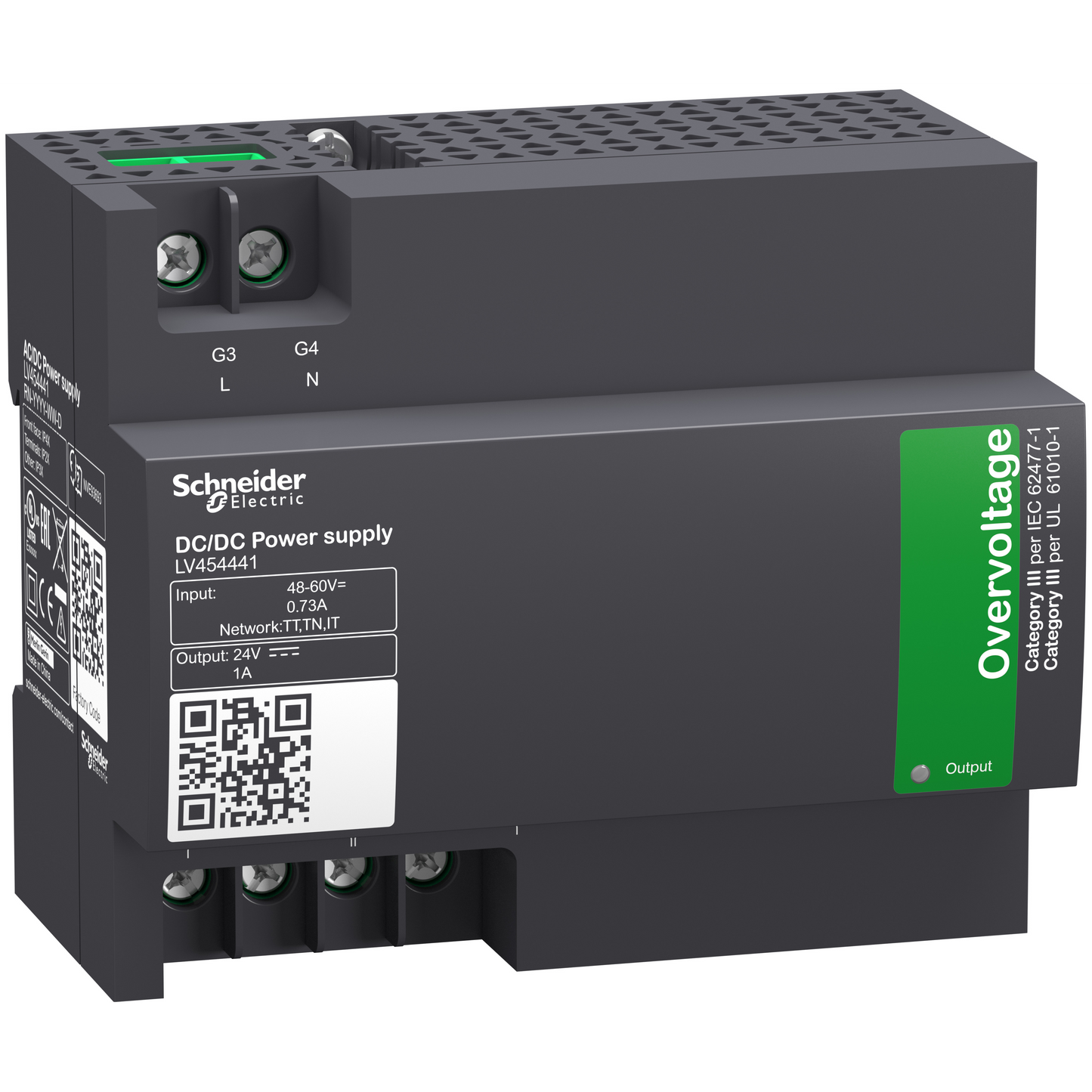 Schneider Electric-LV454441-ComPacT MasterPacT - Module d'alimentation électrique externe AD - 48/60Vcc
