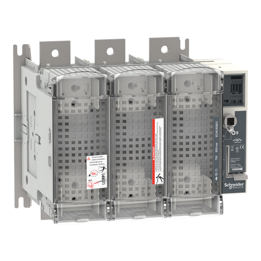 Schneider Electric-LV481683-FuPact GS - interrupteur sectionneur fusible - 800A - 3P - BS C1/3 - F&R CTRL
