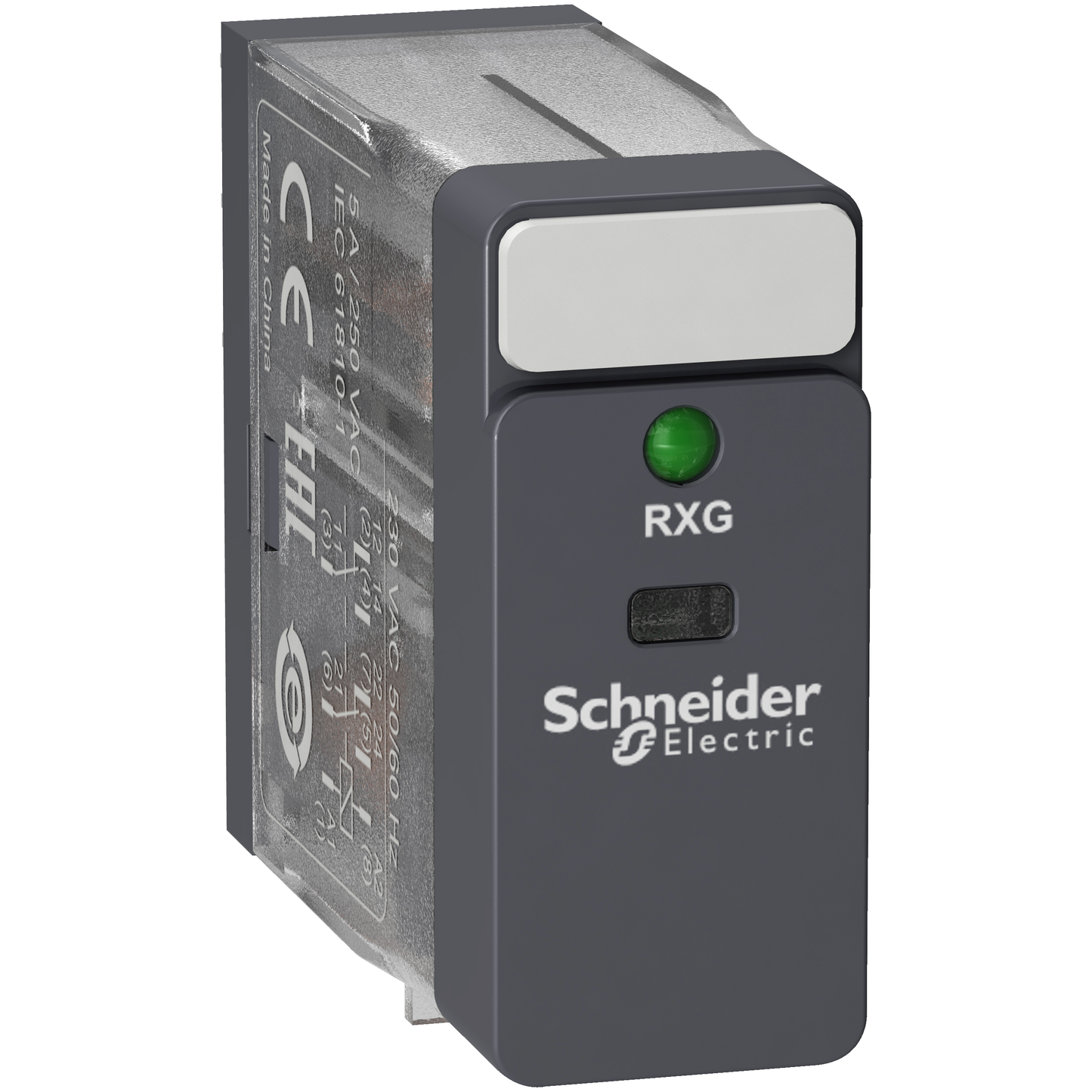 Schneider Electric-RXG23M7-Harmony Relay RXG - relais interface - embrochab - DEL - 2OF - 5A - 220VAC