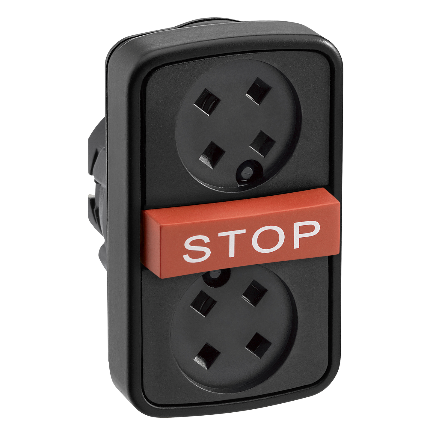 Schneider Electric-ZB5AA791-Harmony tête de bouton-poussoir - Ø22 - rouge - STOP - IP66, IP69 K