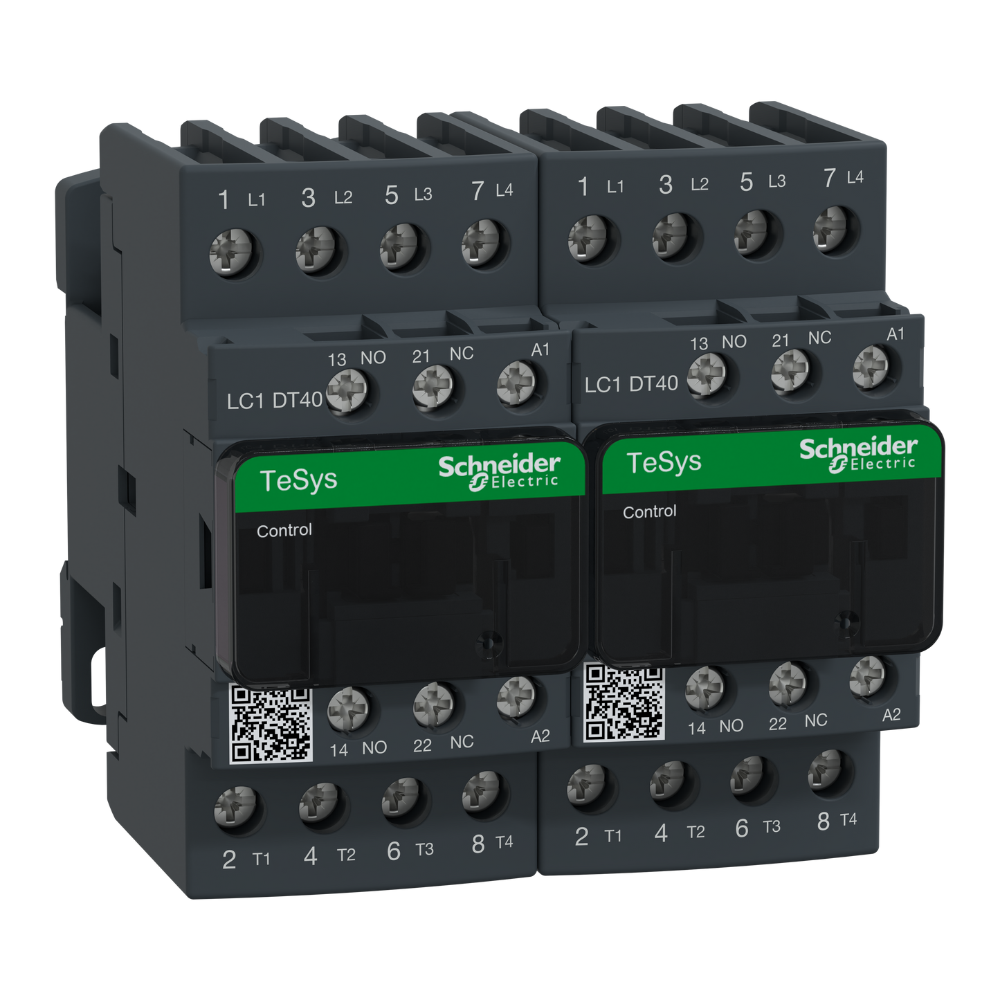 Schneider Electric-LC2DT40P7-TeSys LC2D - contacteur inverseur - 4P - AC-1 440V - 40A - bobine 230Vca