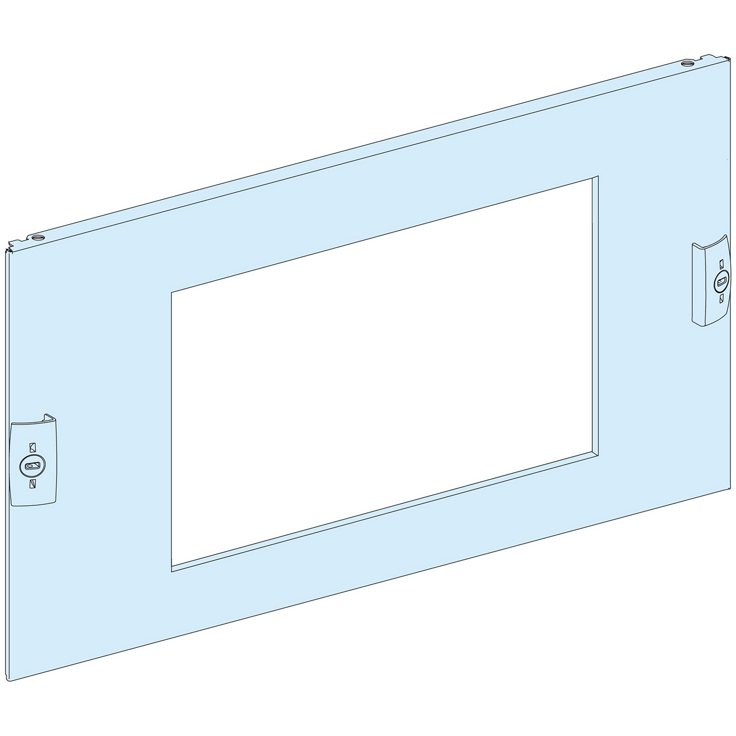 Schneider Electric-LVS03714-PrismaSeT P - Plastron INS/INV800/1600 - 6M - 4P - fixe - vertical-L650