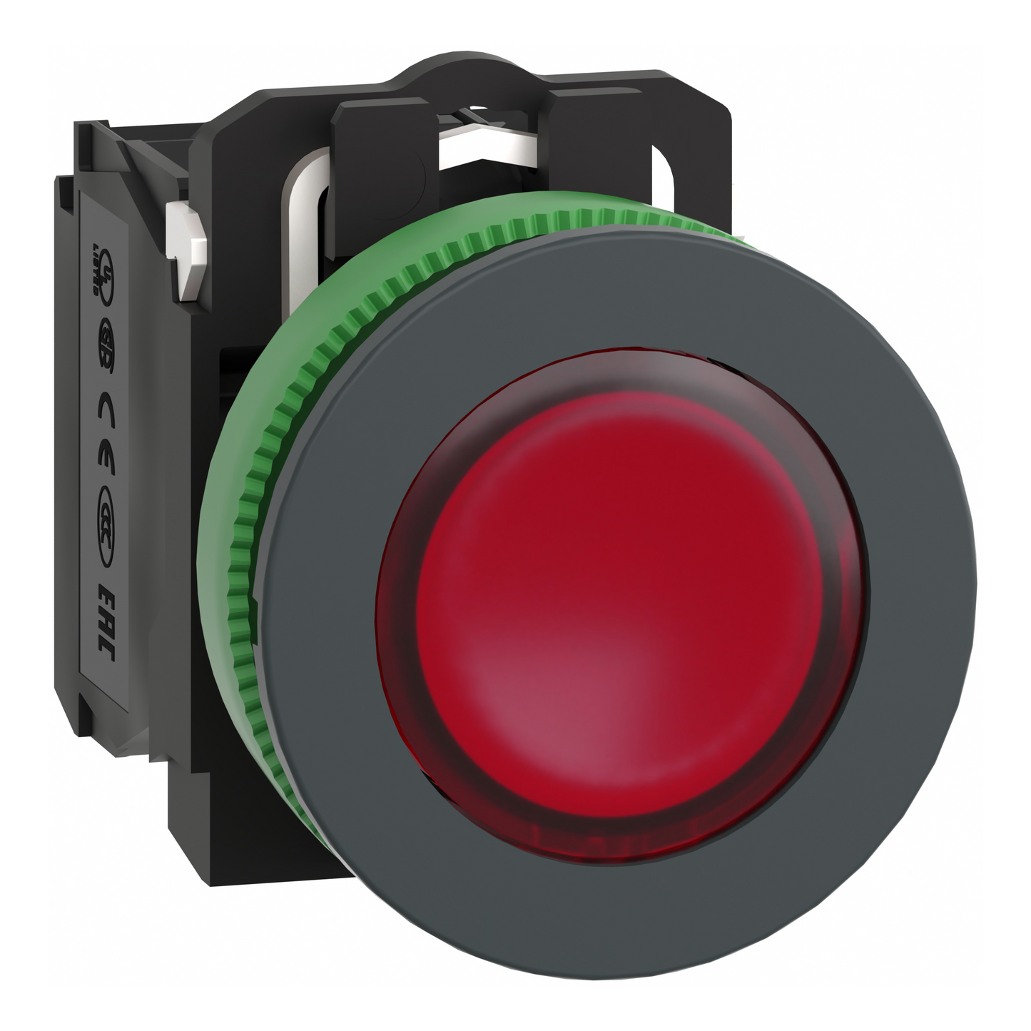 Schneider Electric-XB5FW34B5-BP lum flush rouge 1O+1F 24V