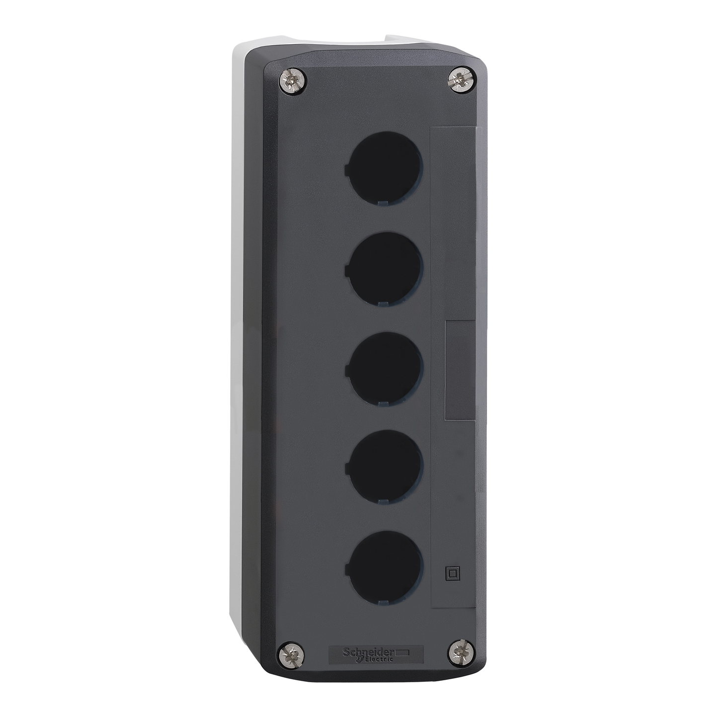 Schneider Electric-XALD05CUST01-Harmony - box - XALD - 5 holes printed - poste de commande