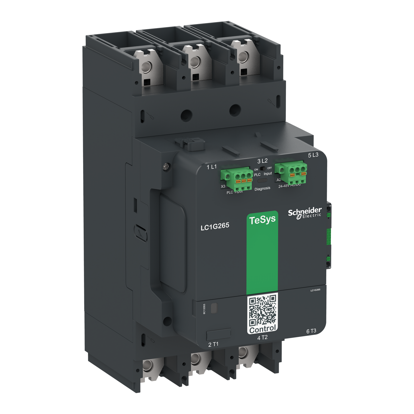 Schneider Electric-LC1G400LSEA-Contacteur TeSys LC1G 400A 440V 3P AC3 Advanced 200-500V AC-DC bobine
