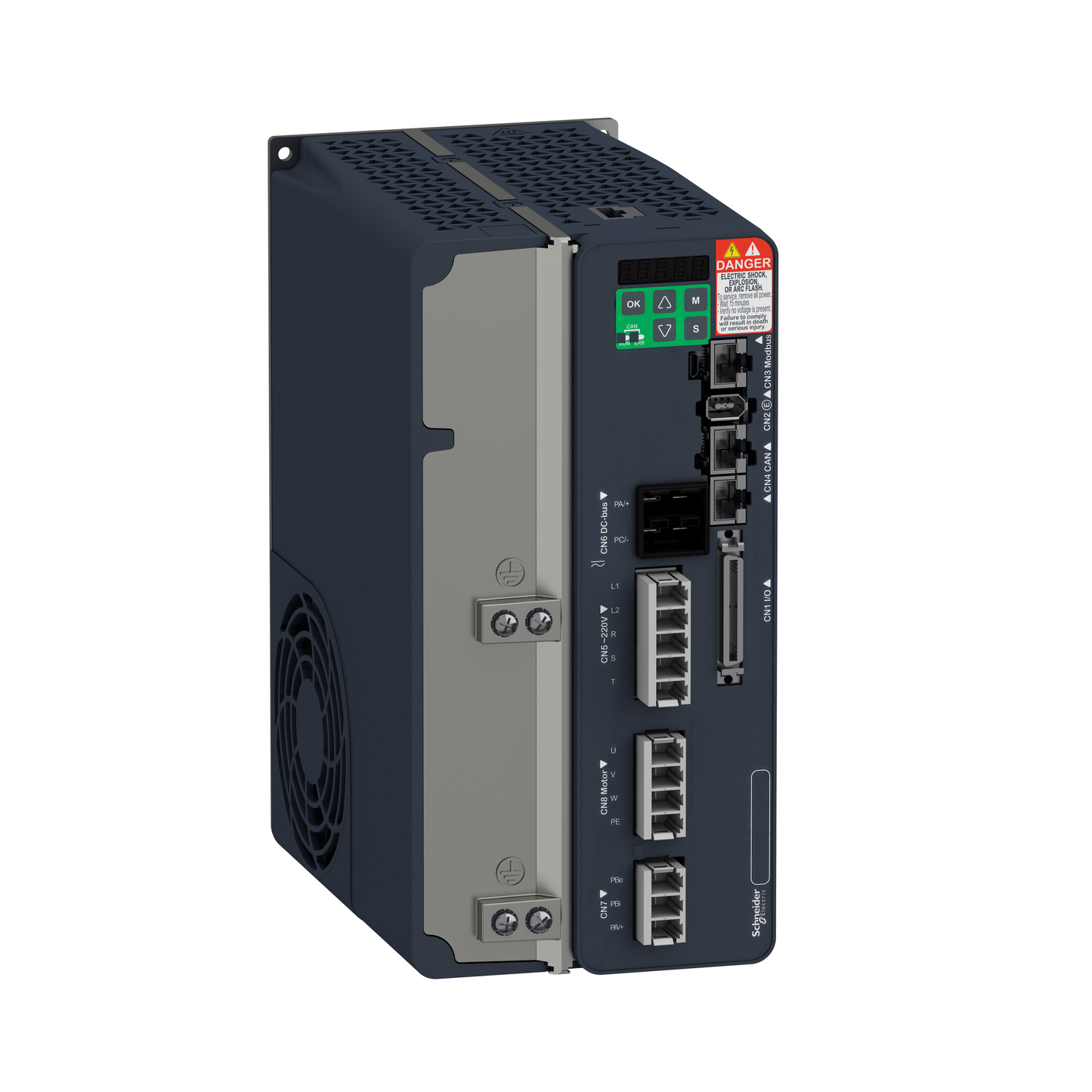 Schneider Electric-LXM28SU45M3X-Lexium-Variateur lxm28S Sercos 10E/4S-STO SIL2-Alimentation 1/3ph 230Vac 4,5kw