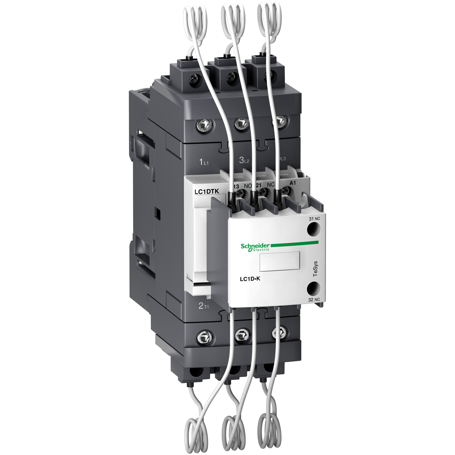 Schneider Electric-LC1DTKP7-TeSys D - Contacteur 40kvar bob 230 v 50/60hz