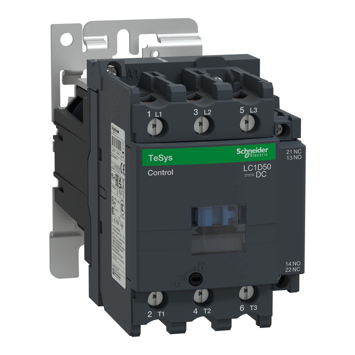 Schneider Electric-LC1D50ED-contacteur TeSys LC1D 3P AC3 440V 50 A bobine 48 V CC