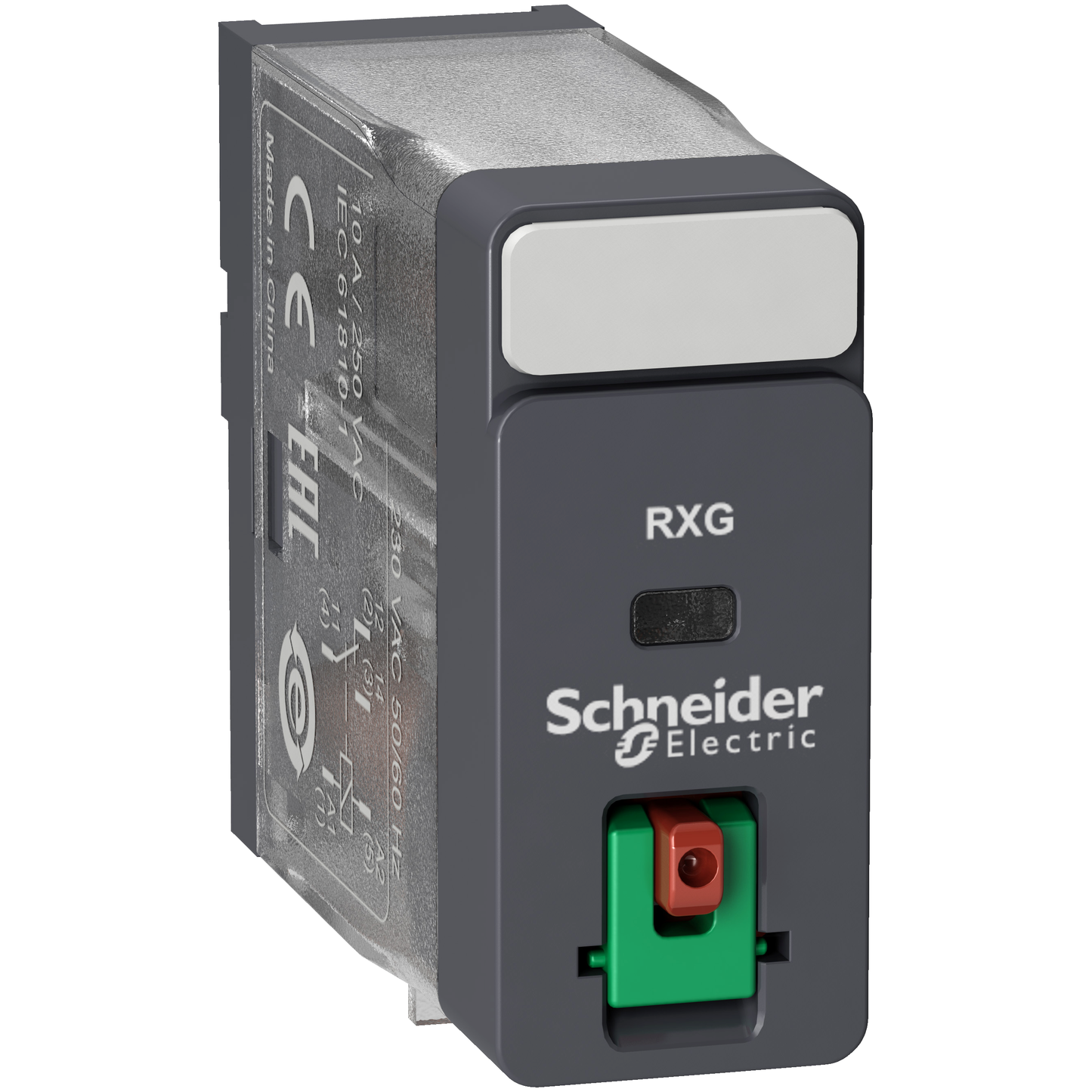 Schneider Electric-RXG11B7-Harmony Relay RXG - relais interface - embrochab - test - 1OF - 10A - 24VAC