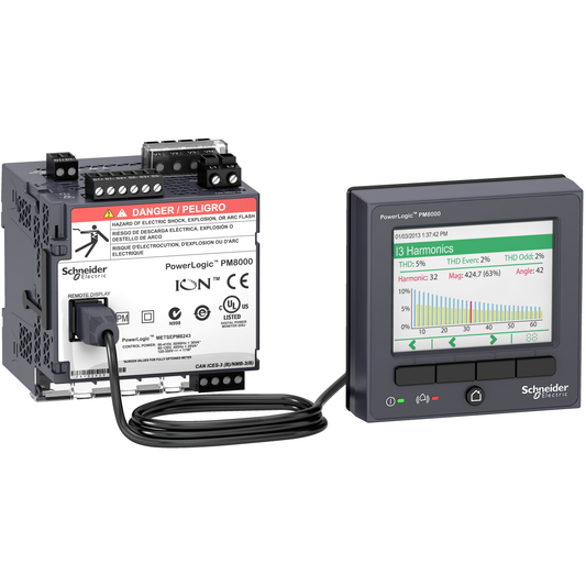 Schneider Electric-METSEPM8144-PowerLogic PM8000 essentielle - avec écran déporté