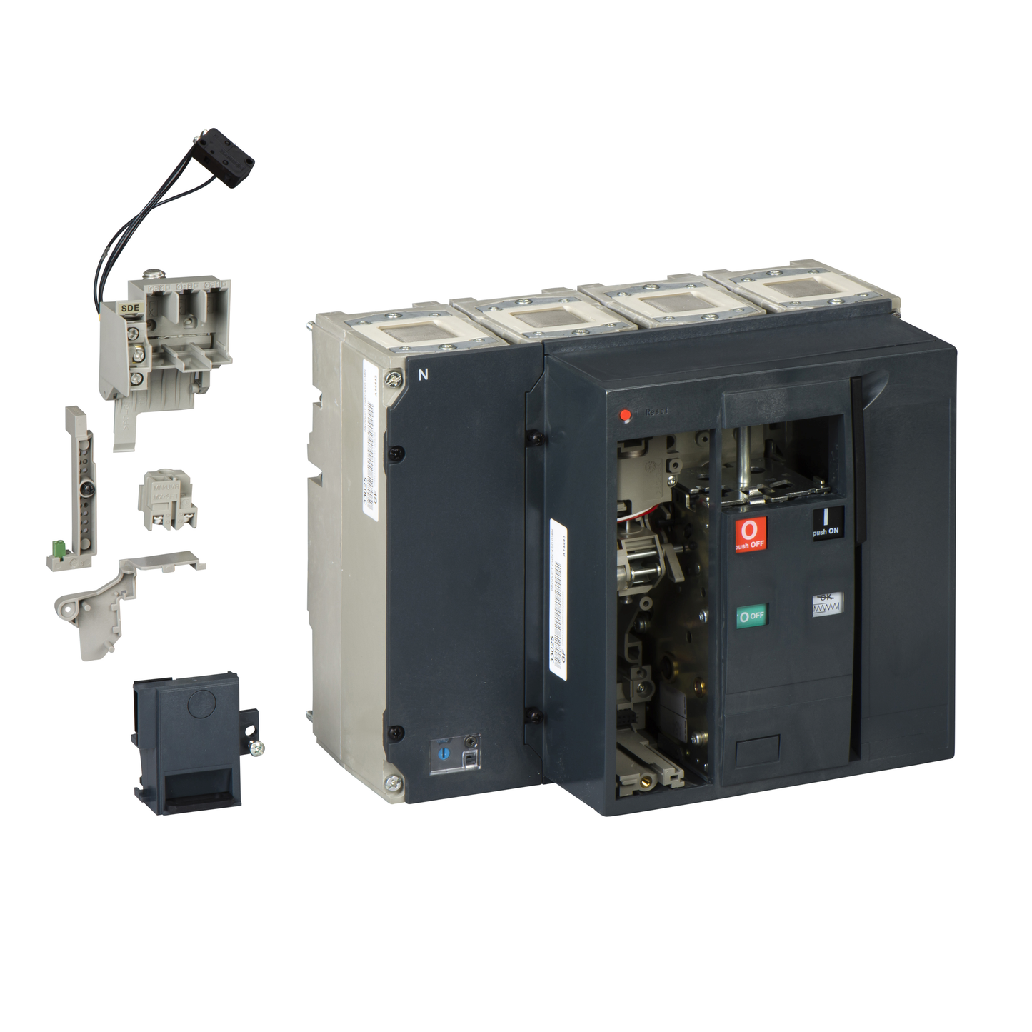 Schneider Electric-33284-ComPact NS800N - bloc coupure - 4P - 50KA - fixe électrique