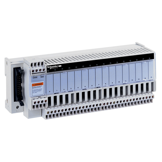 Schneider Electric-ABE7R08S111-Telefast ABE7 - embase - relais électromagnét. soudés - 8 voies - relais 5mm