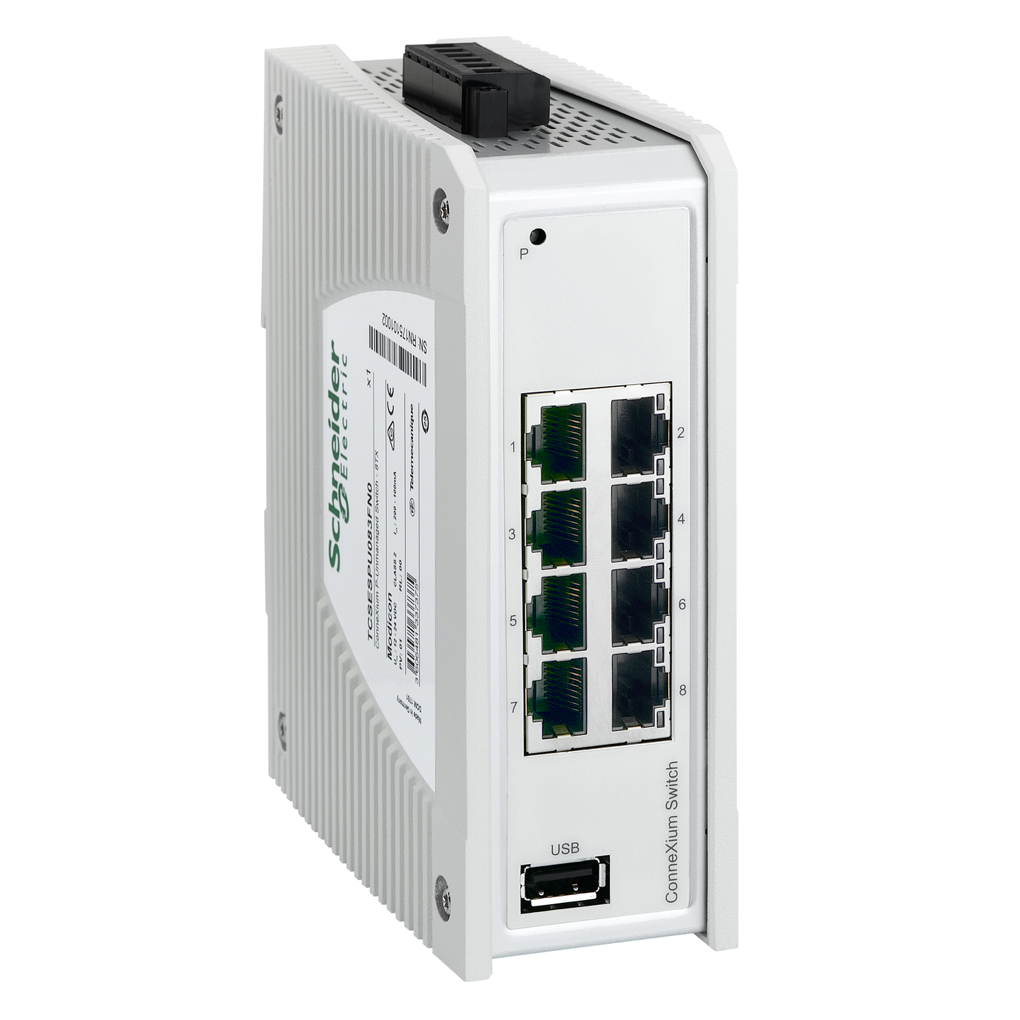 Schneider Electric-TCSESPU083FN0-ConneXium - Switch Ethernet Premium non managé - 8 ports cuivre