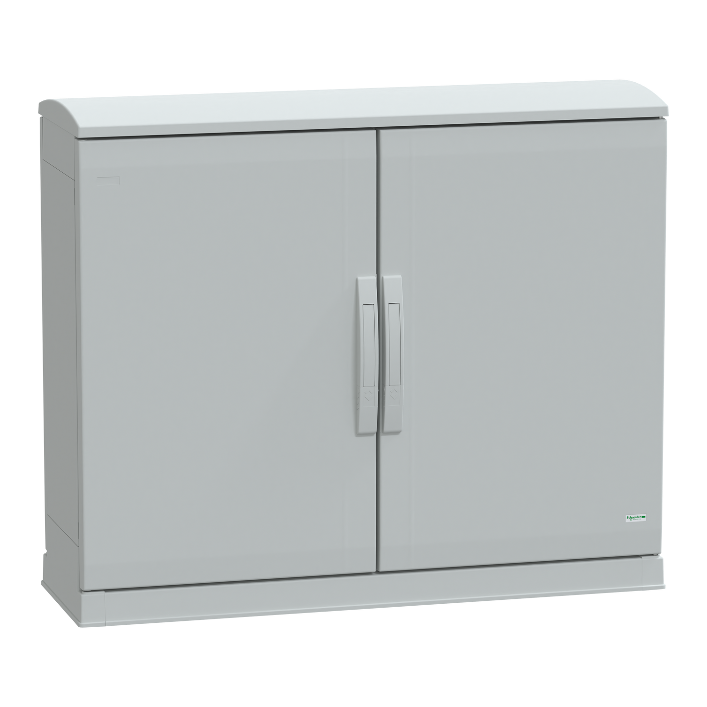 Schneider Electric-NSYPLAZT7103G-Thalassa - Armoire polyester socle + toit 750x1000x320 - IP44 Ral 7035