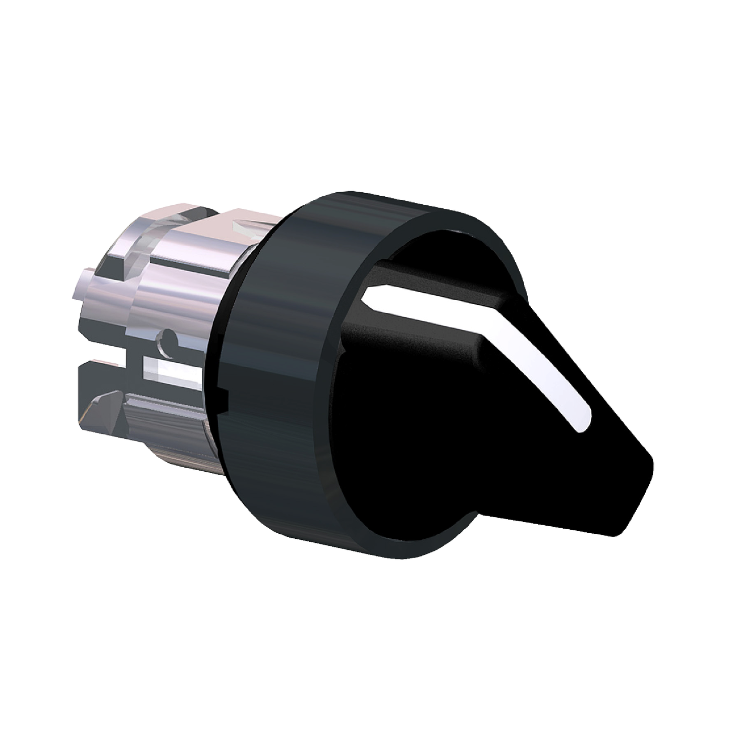 Schneider Electric-ZB4BD47-Harmony XB4 - tête pour bouton tournant - 2 positions - diam 22 - noir